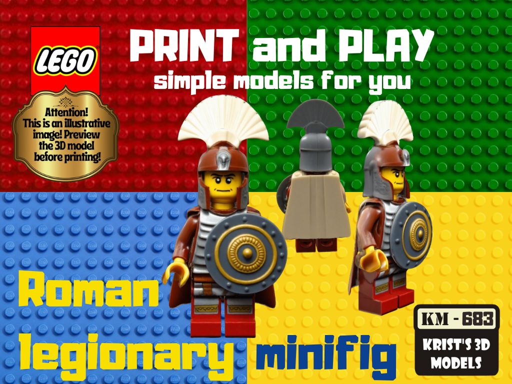 LEGO  Roman legionary minifig