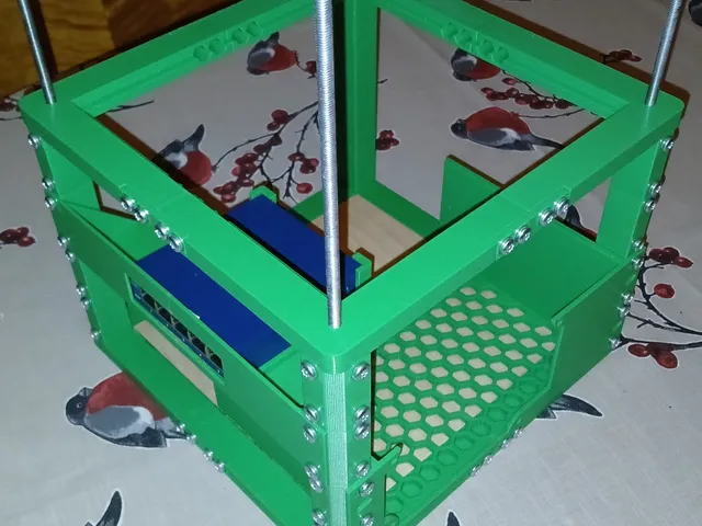Square 10 Inch Rack