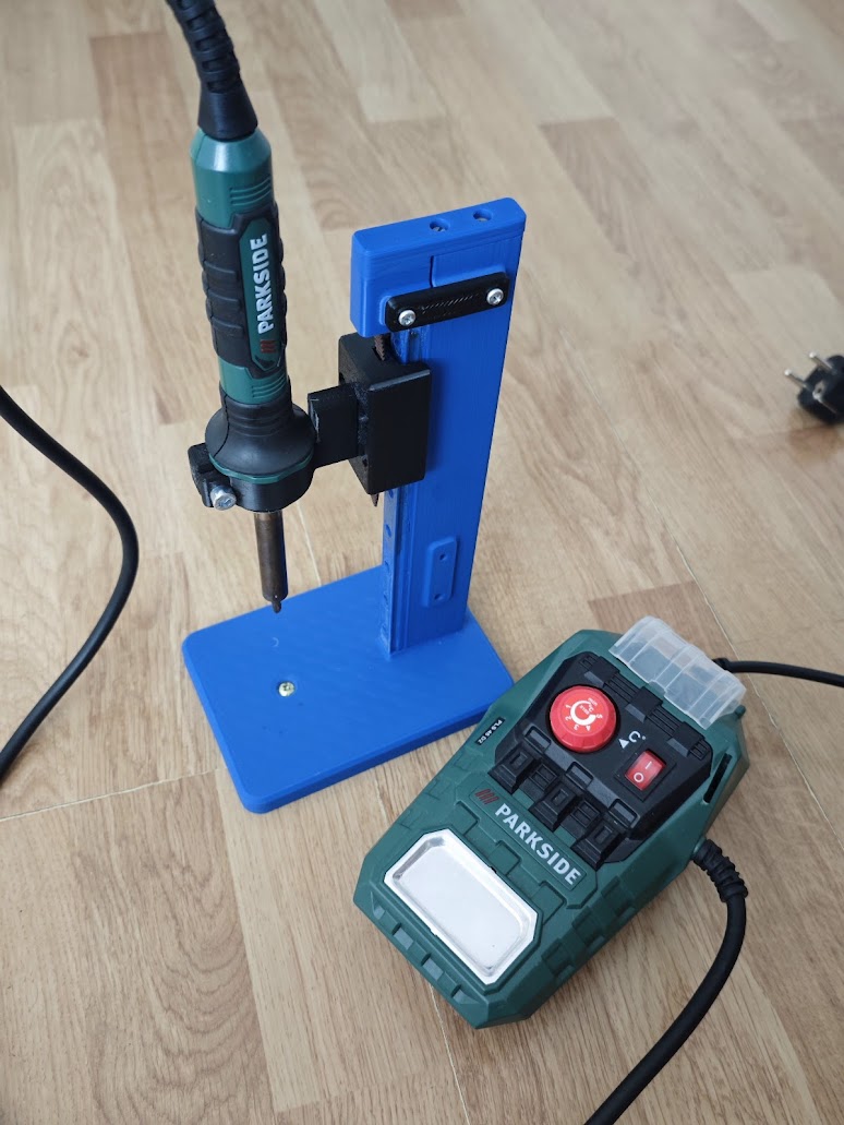 Parkside (26mm) soldering iron mount 3D model thumbnail