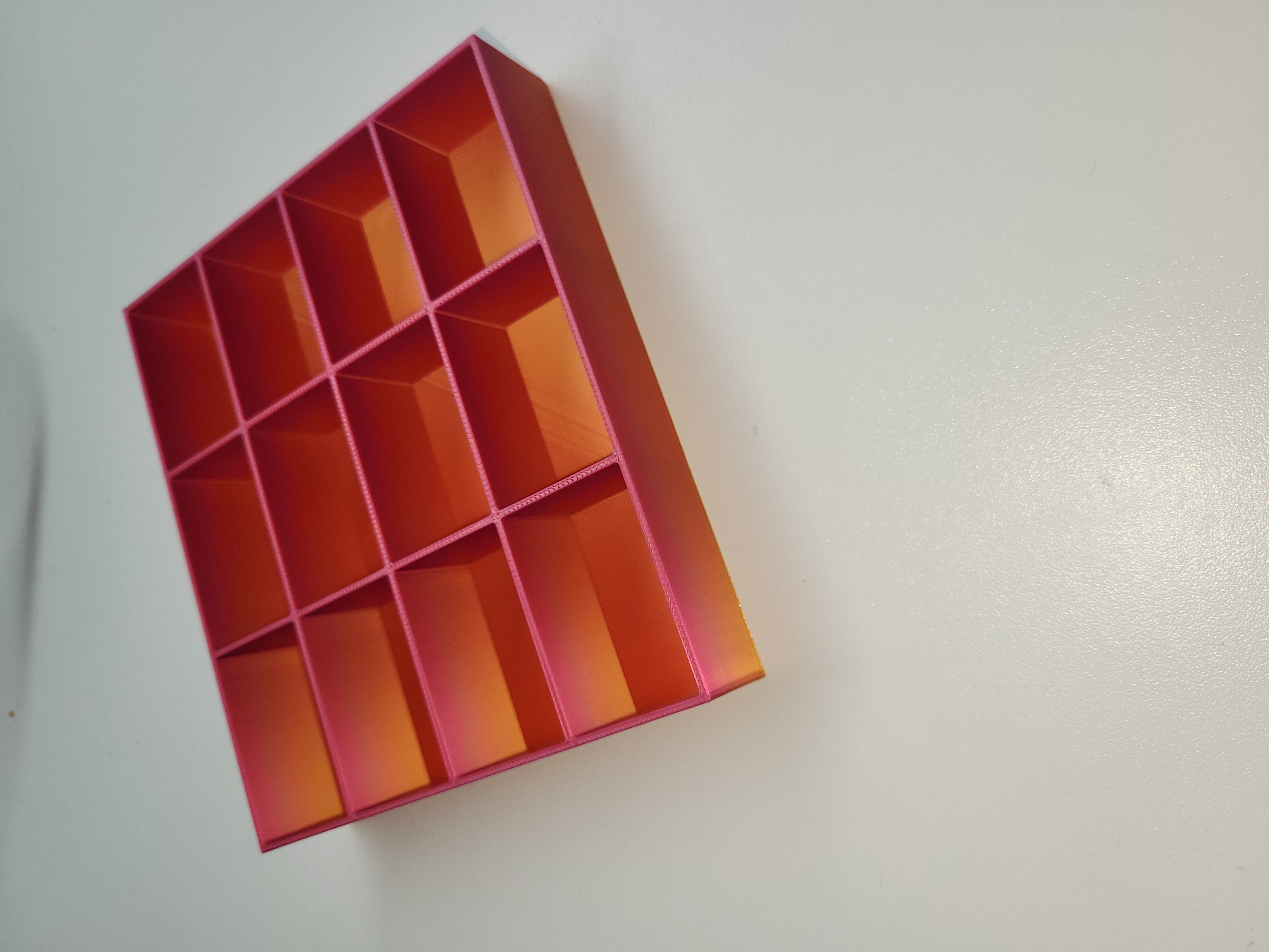 Box with compartments