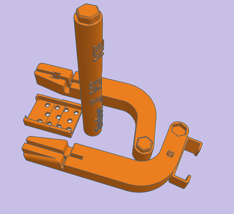 Universal Camera Bed Mount For Ender 3 V3 KE! Branded Name | Included cutter holder — thumbnail 2