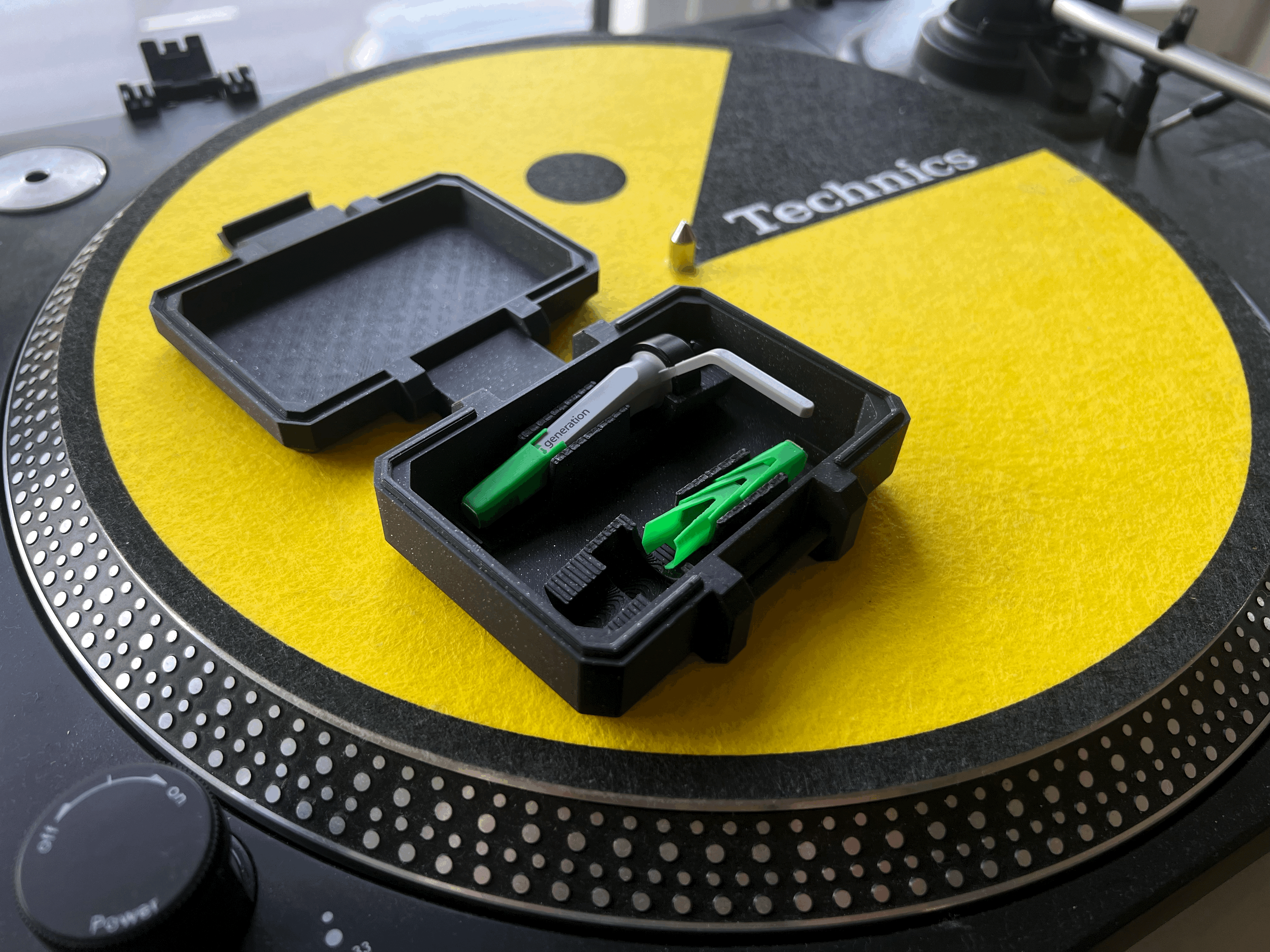 PiP Ortofon concorde vinyl element twin flight case