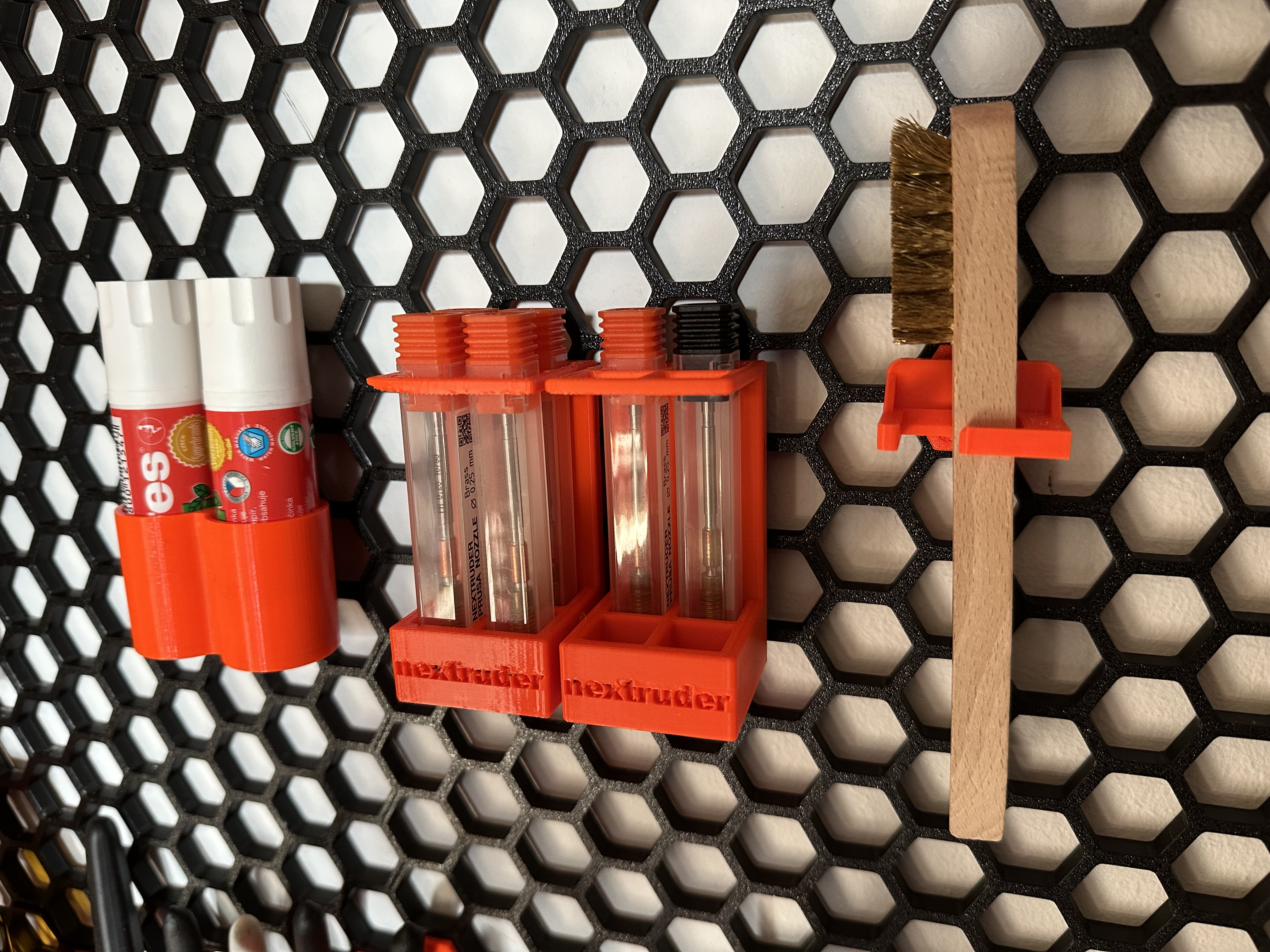HSW Pruse nextruder holder (Hexagon mount)