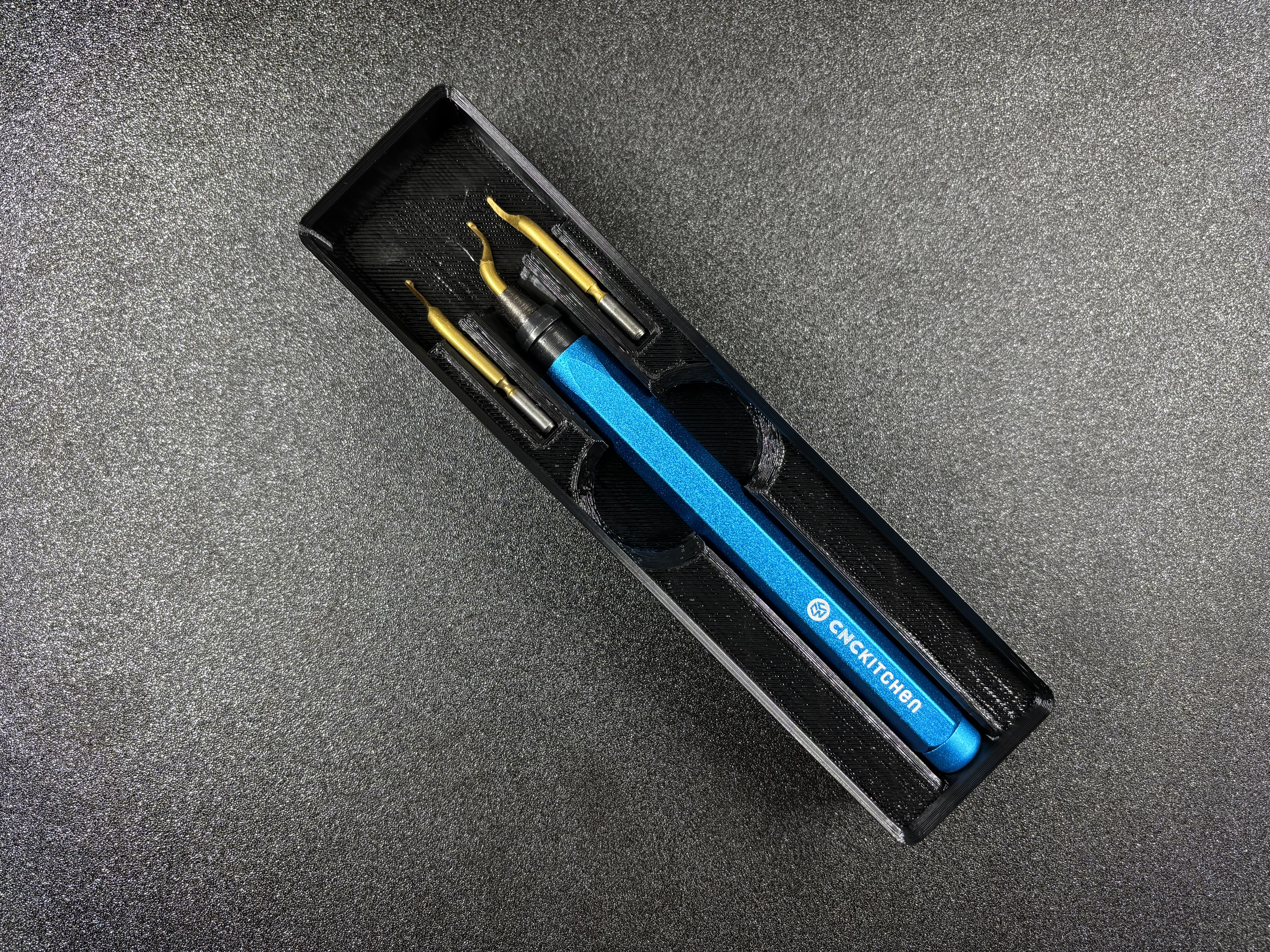Miniatura 2 do modelo 3D Gridfinity CNC Kitchen Deburring Tool