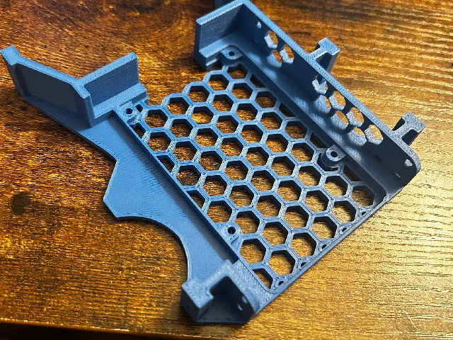 PINAS HDD Tray mount for Pi 4