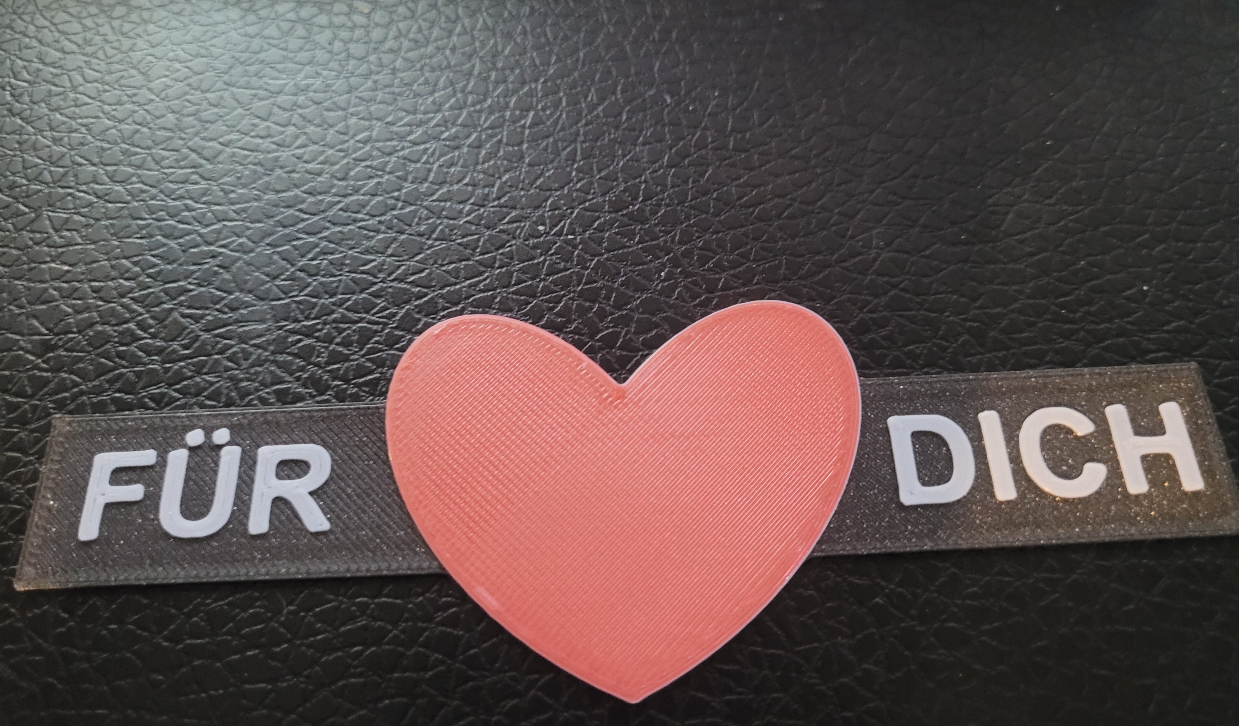 Geschenk-Deko / Gift-Deko - Single Extruder Multicolor Layerprint