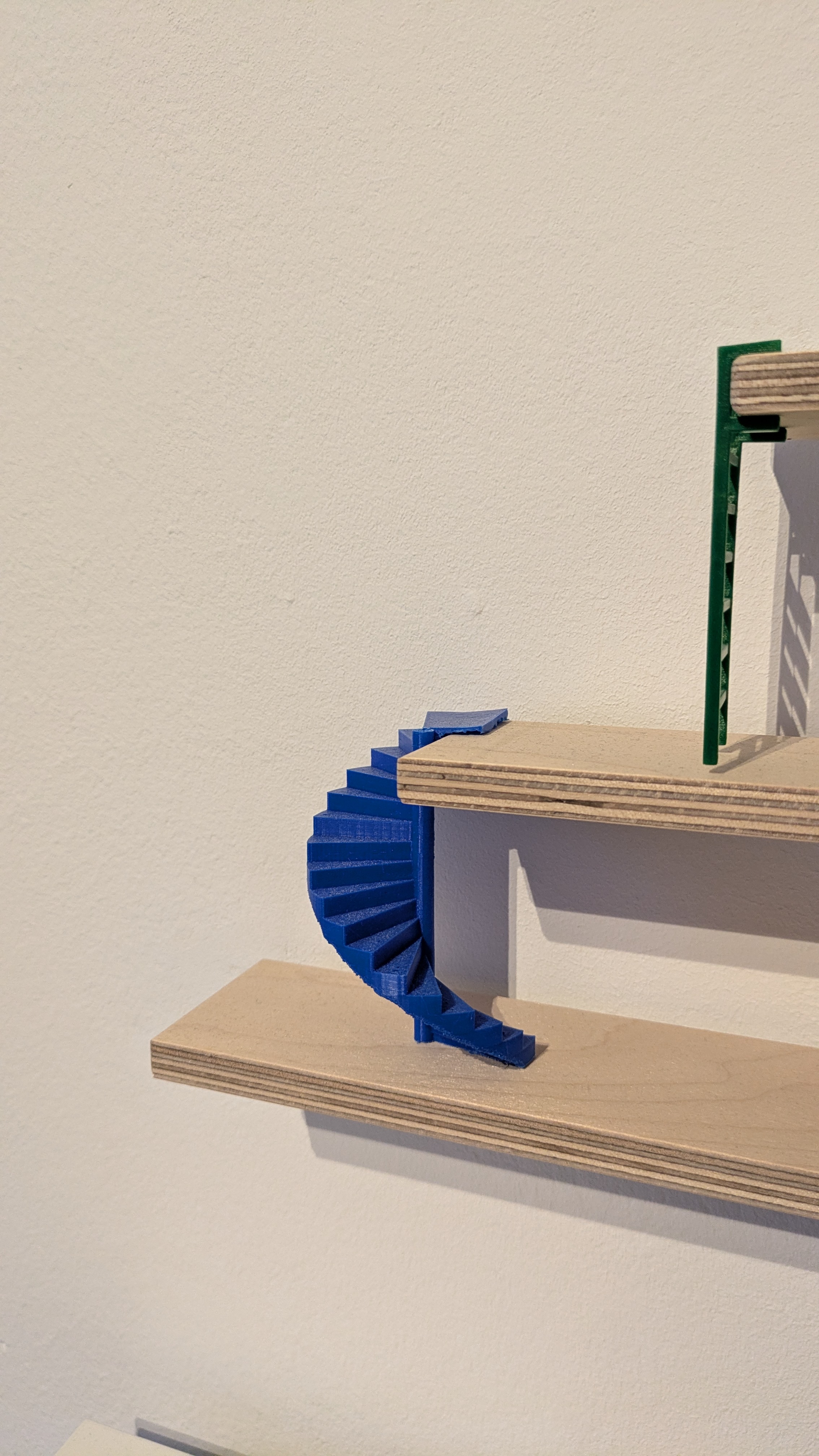 Spiral staircase for IKEA Lustigt