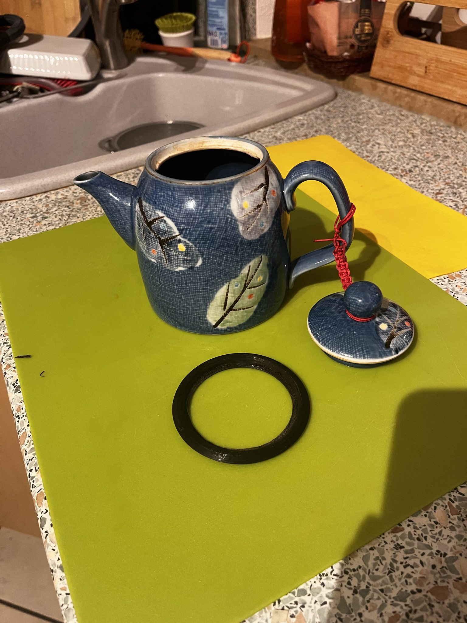 Chinese Teepot Repair Ring