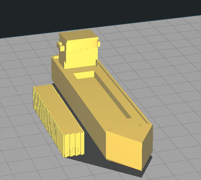 Boat + shipping container 4