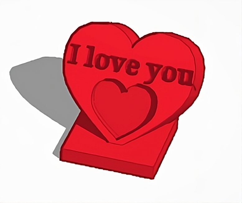 Love you sign!