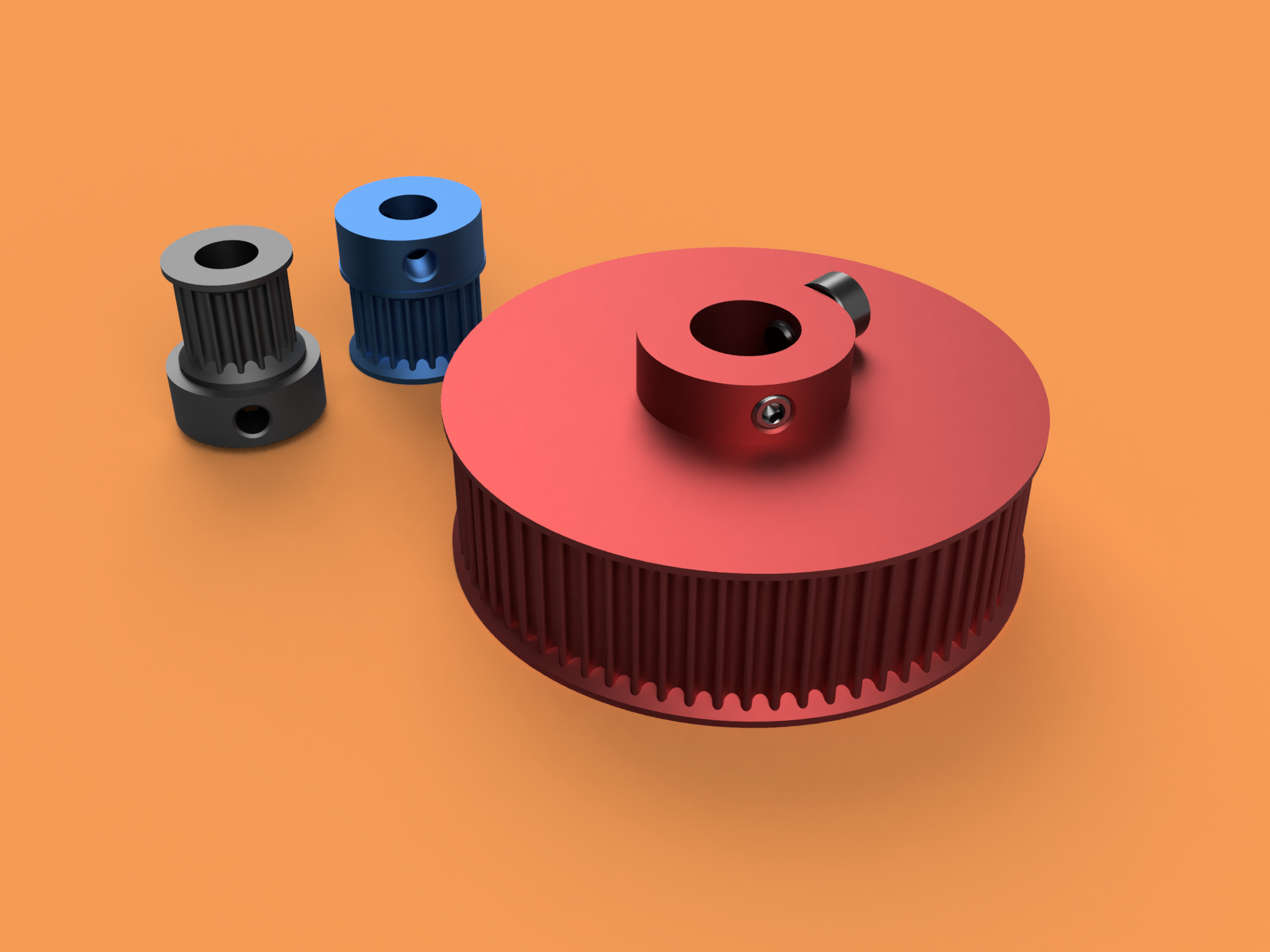 [OEPU] GT2 Pulley Collection - Parametric