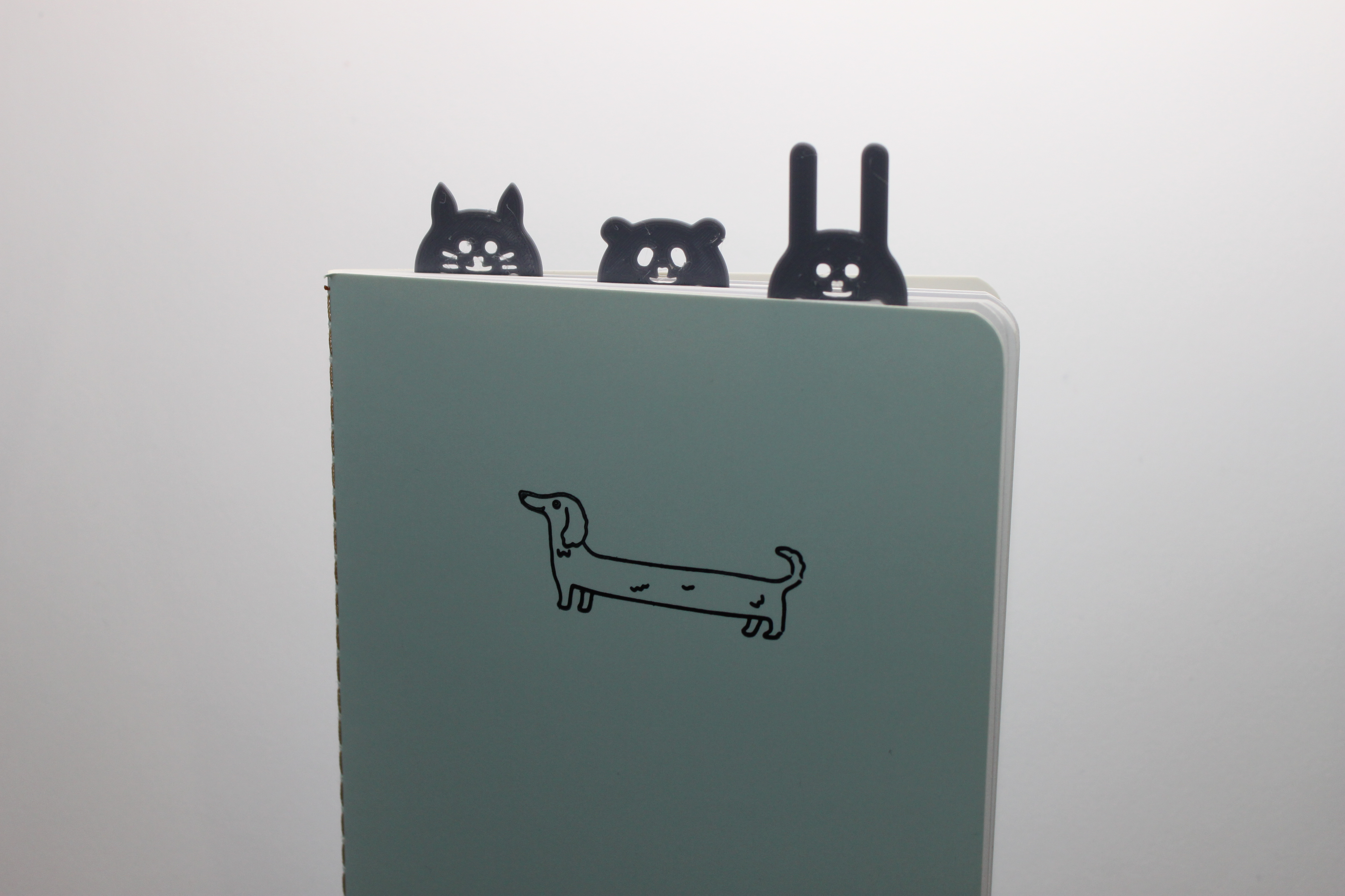 Miniatura 4 do modelo 3D Animal Bookmarks