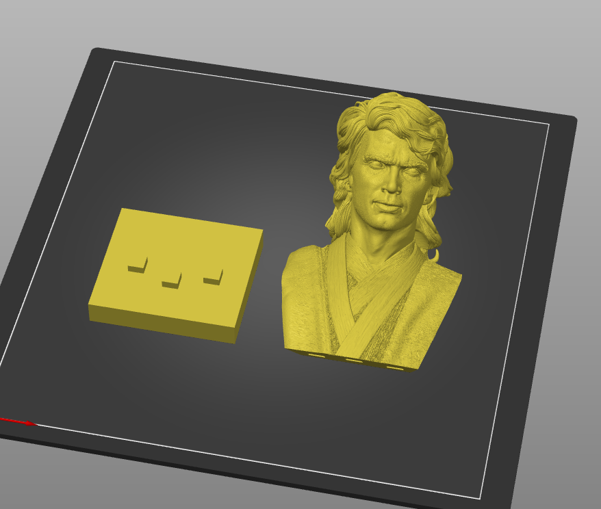 Anakin Skywalker Bust with stand