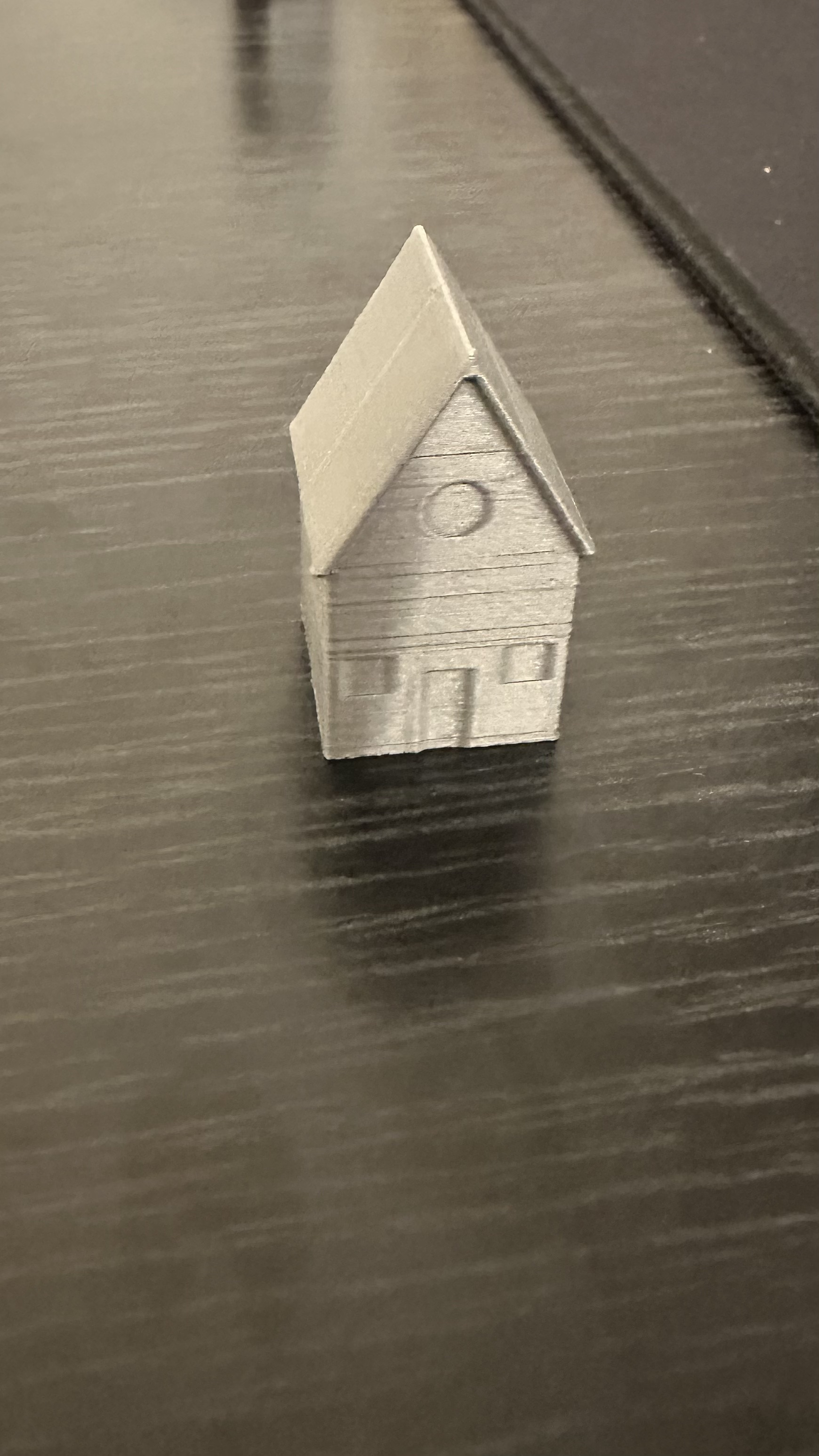 Simplistic house printer test model