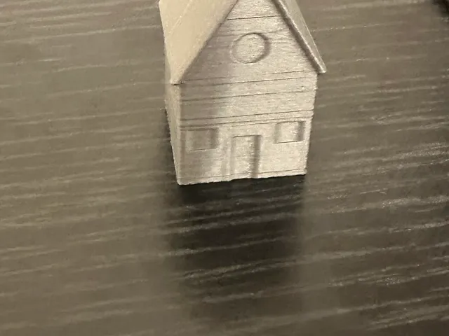Simplistic house printer test model
