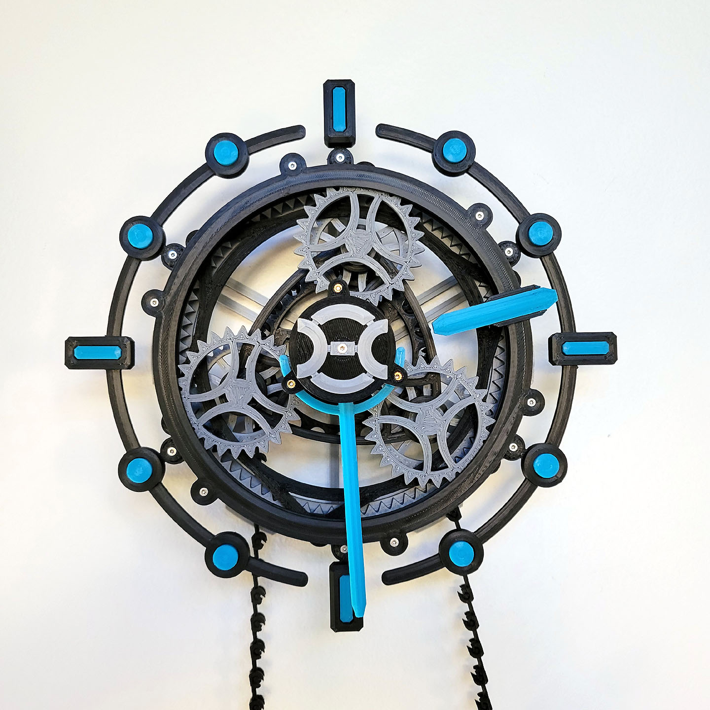 Wall-of-Wonder Mechanical Tourbillon Clock — thumbnail 5