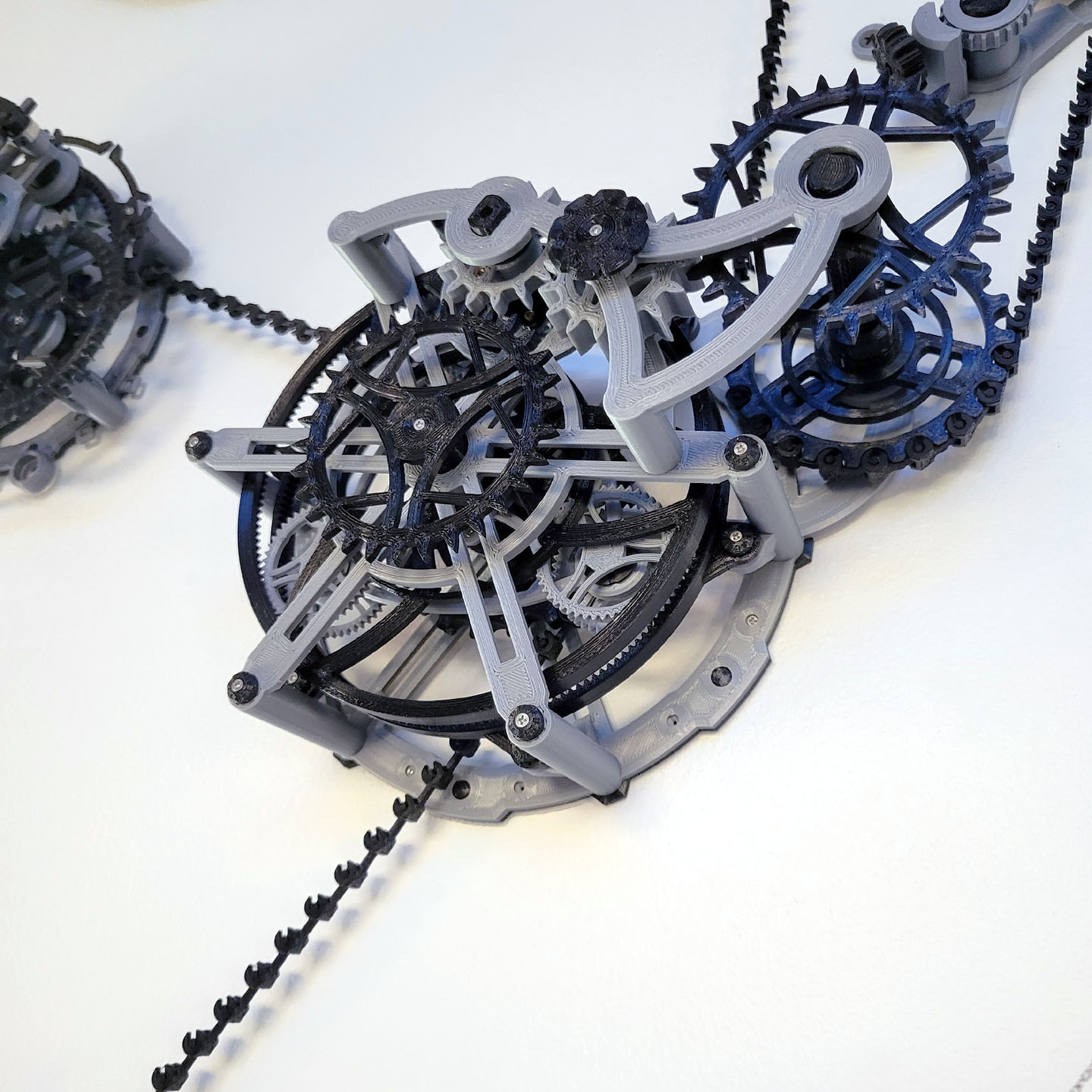 Wall-of-Wonder Mechanical Tourbillon Clock — thumbnail 7