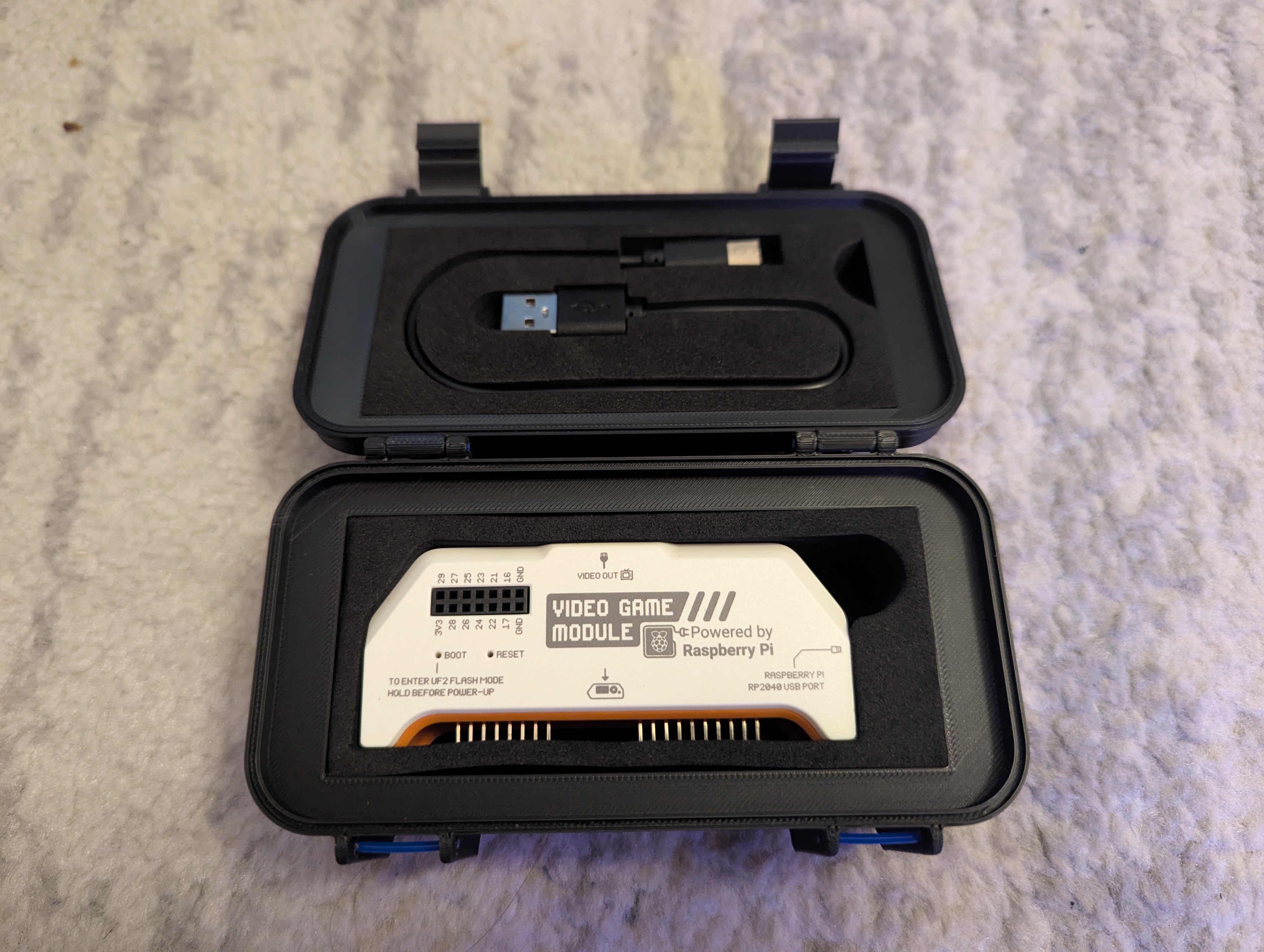 Flipper Zero Video Game Module case