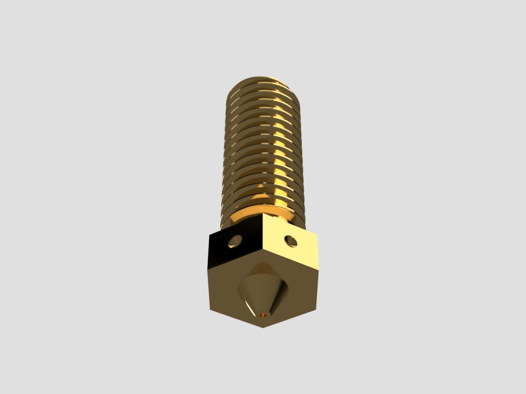 Miniatura 3 do modelo 3D E3D V6 Volcano Nozzle