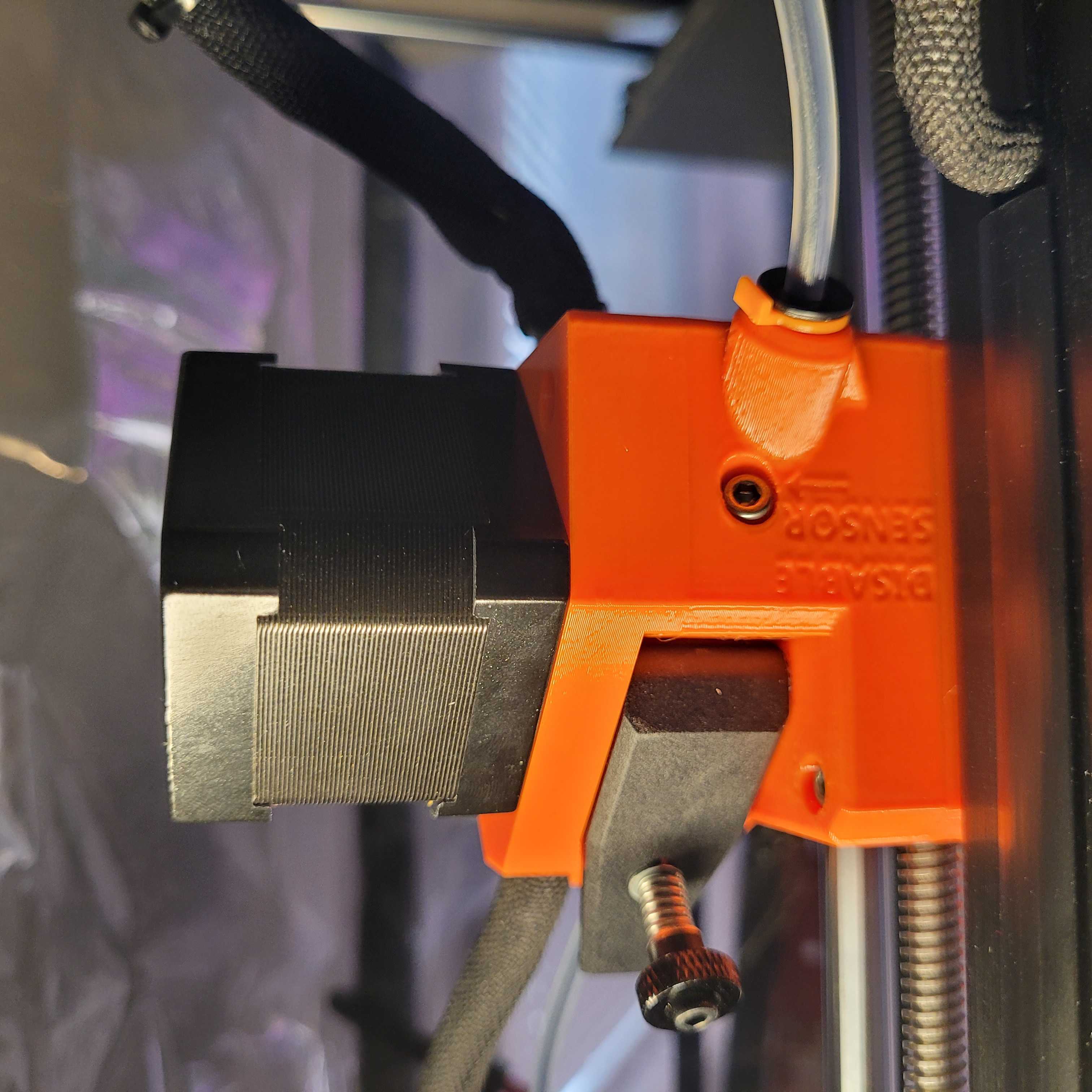 Extruder Body for printing Flex Filament (fits CM3D Extrusor MINI)