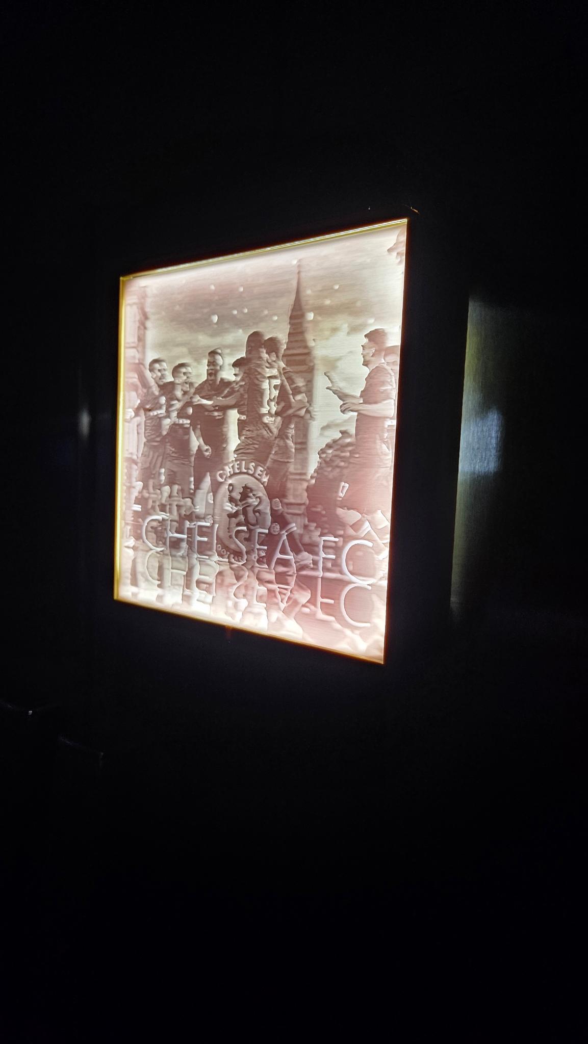 Fridge Battery Operated Lithophane