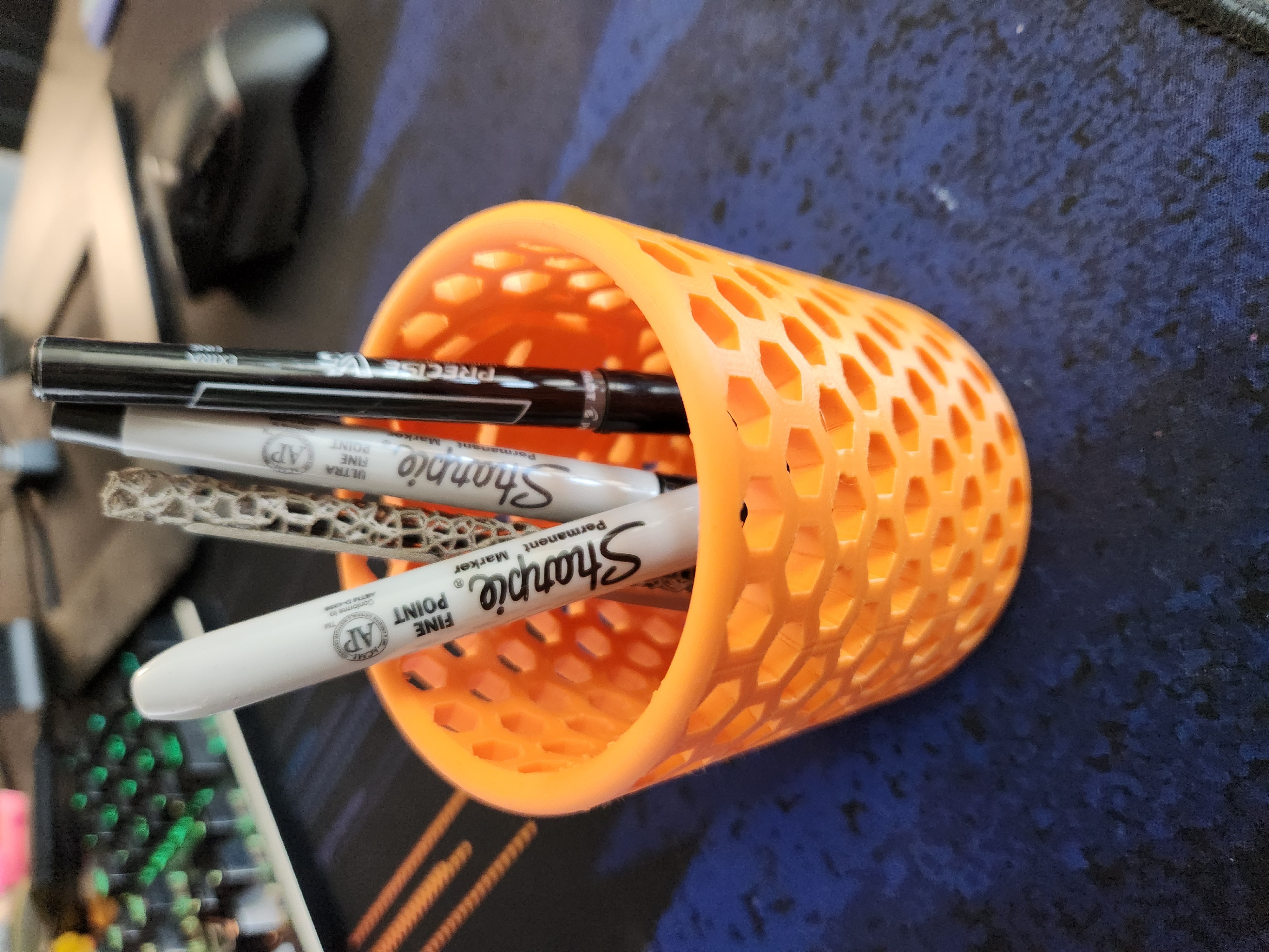 Hexagon Pen Holder