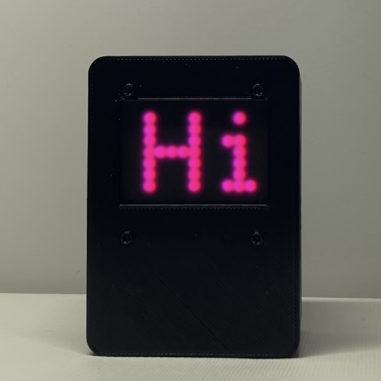 'MiniMarquee' Wi-Fi LED Text Scroller