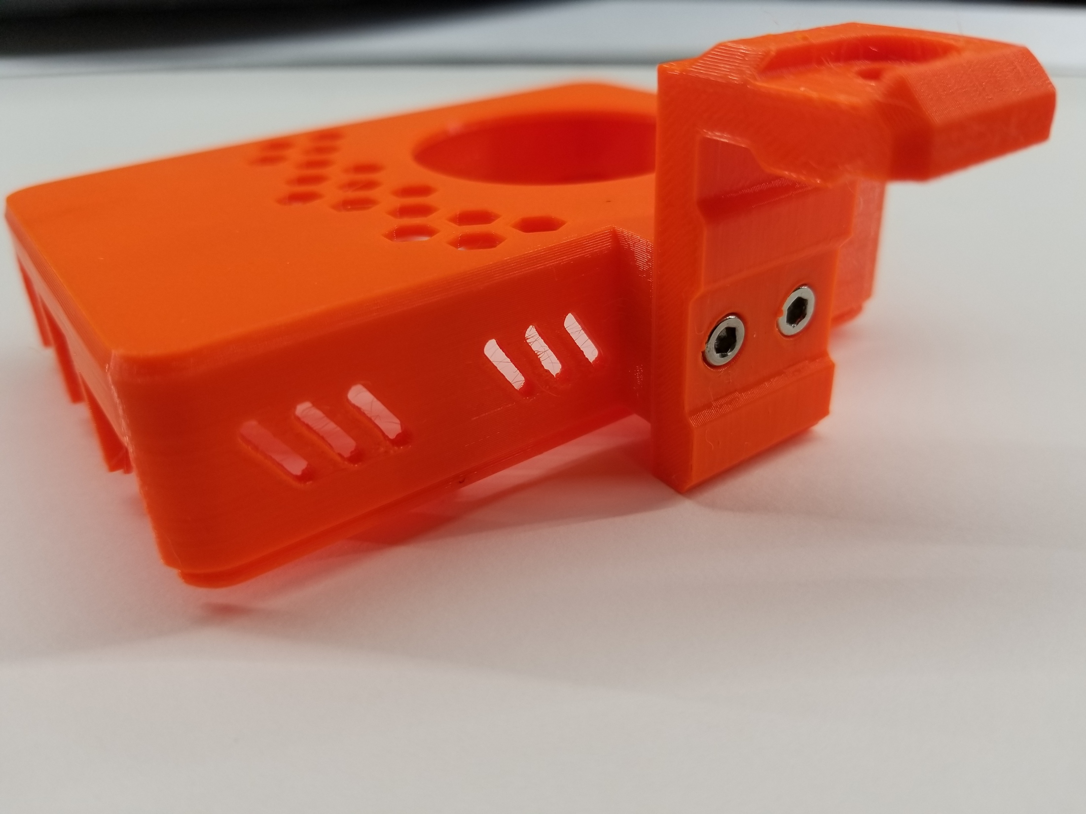 Raspberry Pi 4 case for 40mm fan with mount for bear frame (2040) #1 by ...