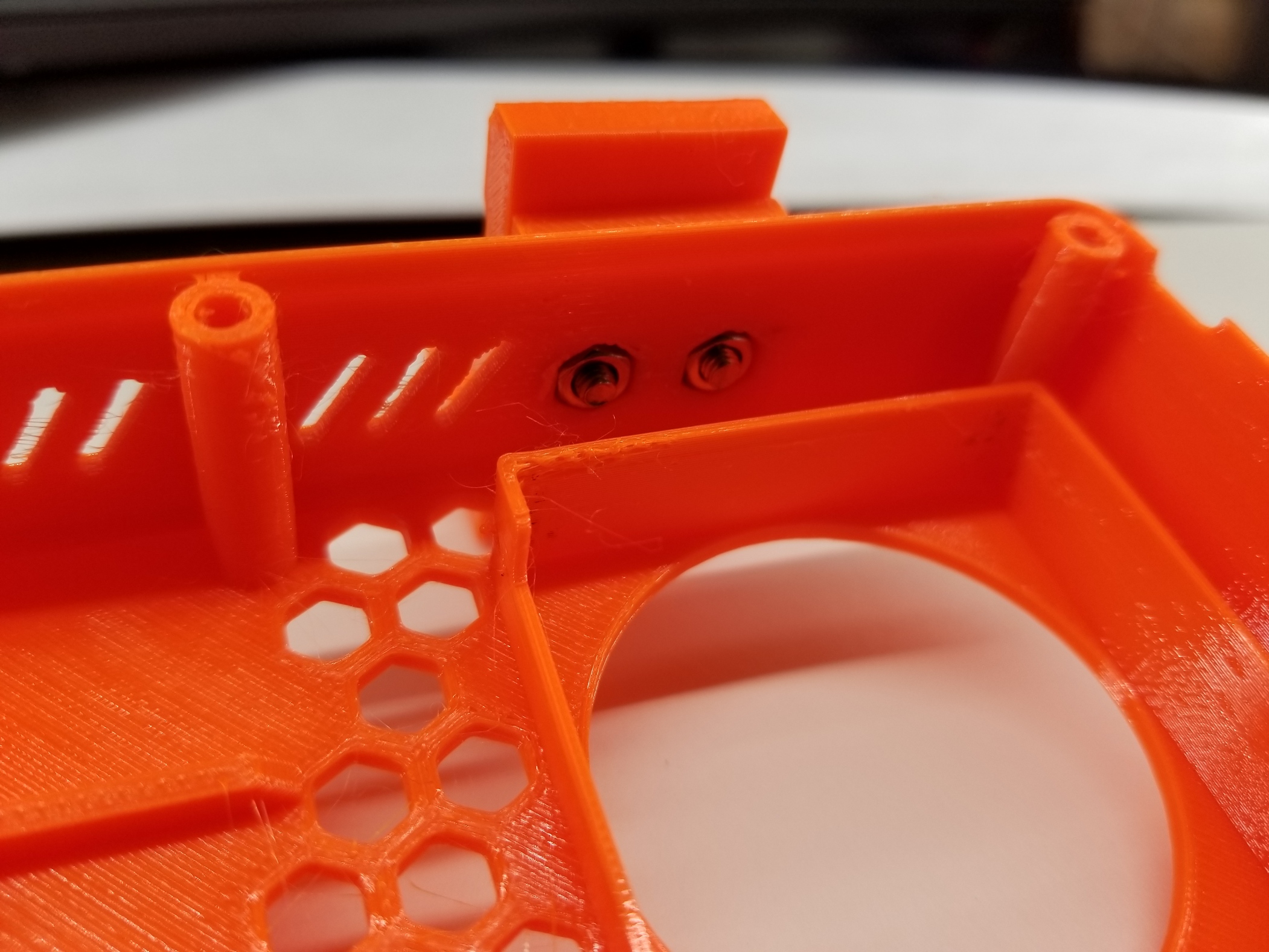 Raspberry Pi 4 case for 40mm fan with mount for bear frame (2040) #1 by ...