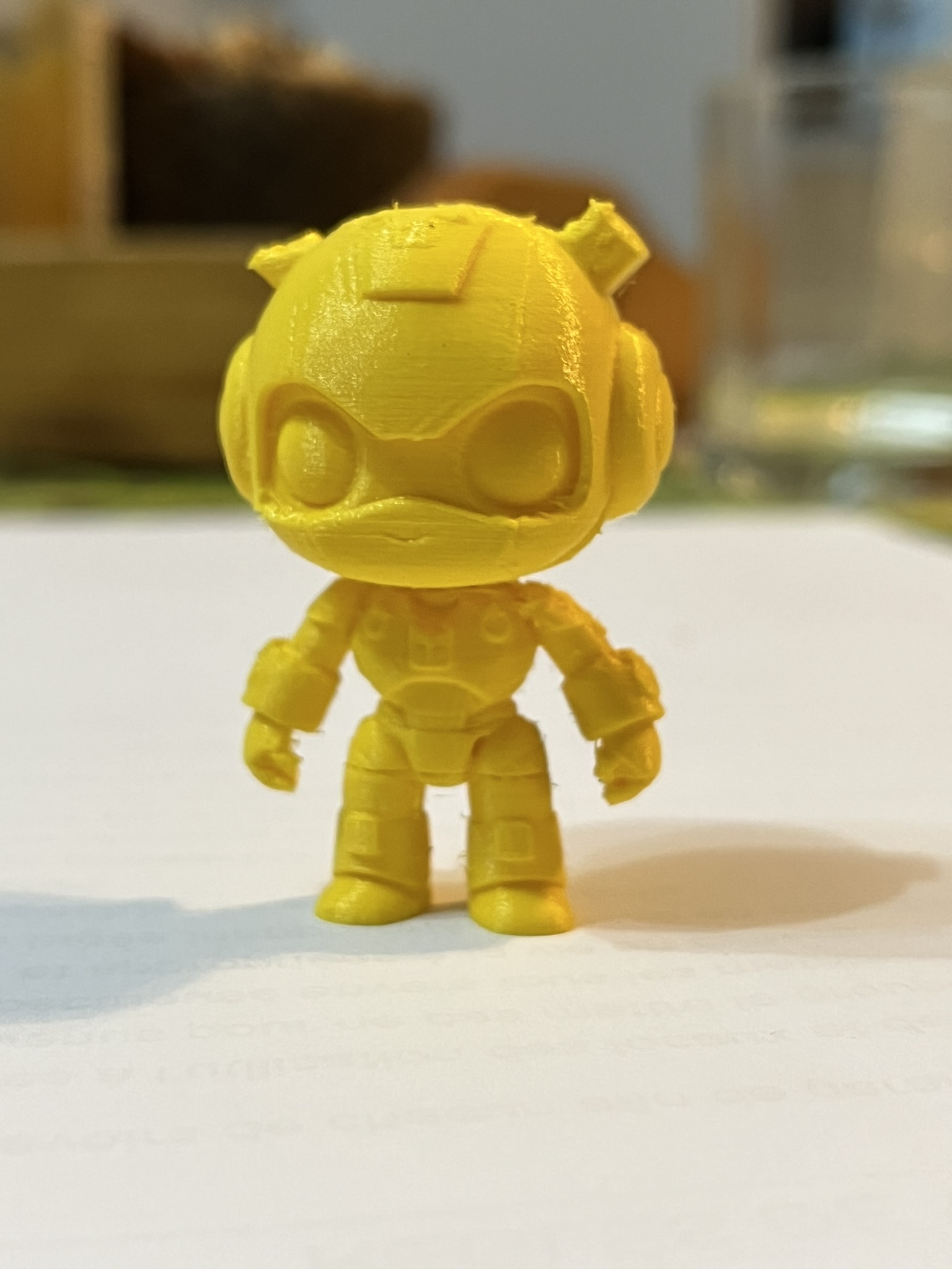 Miniatura 2 do modelo 3D Tiny chibi style robot