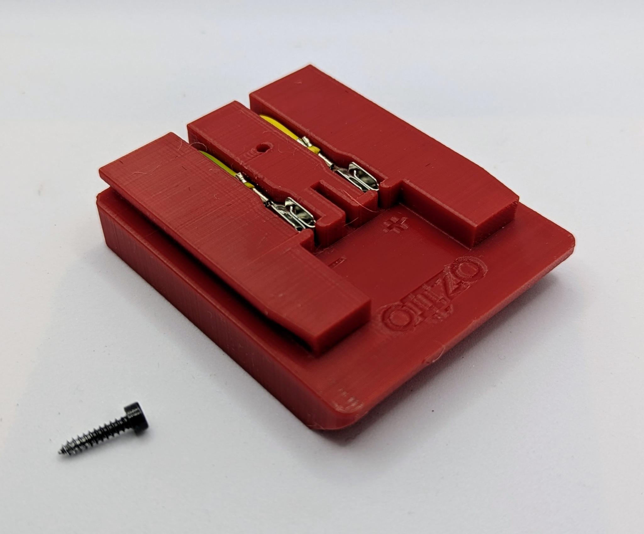 Ozito Battery to OLD Ozito Tool (OZCD18V2A) adaptor