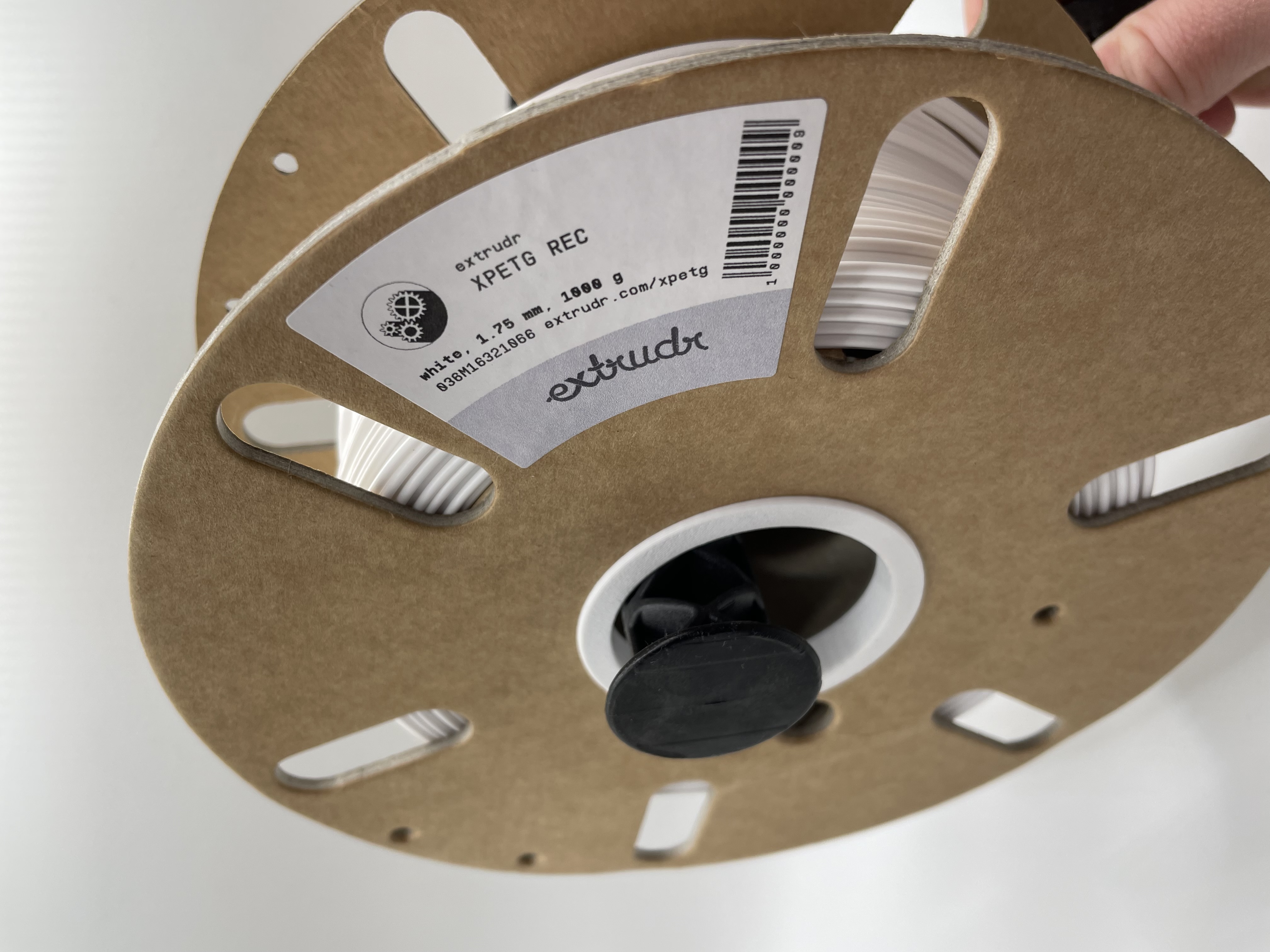 Cardboard Spool Protector (inside) - Extrudr Filament - Solvespace