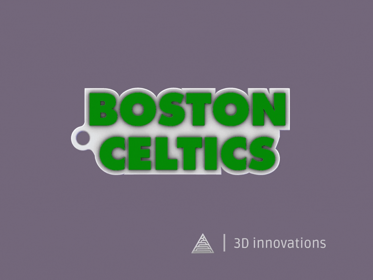 BOSTON CELTICS KEYCHAIN