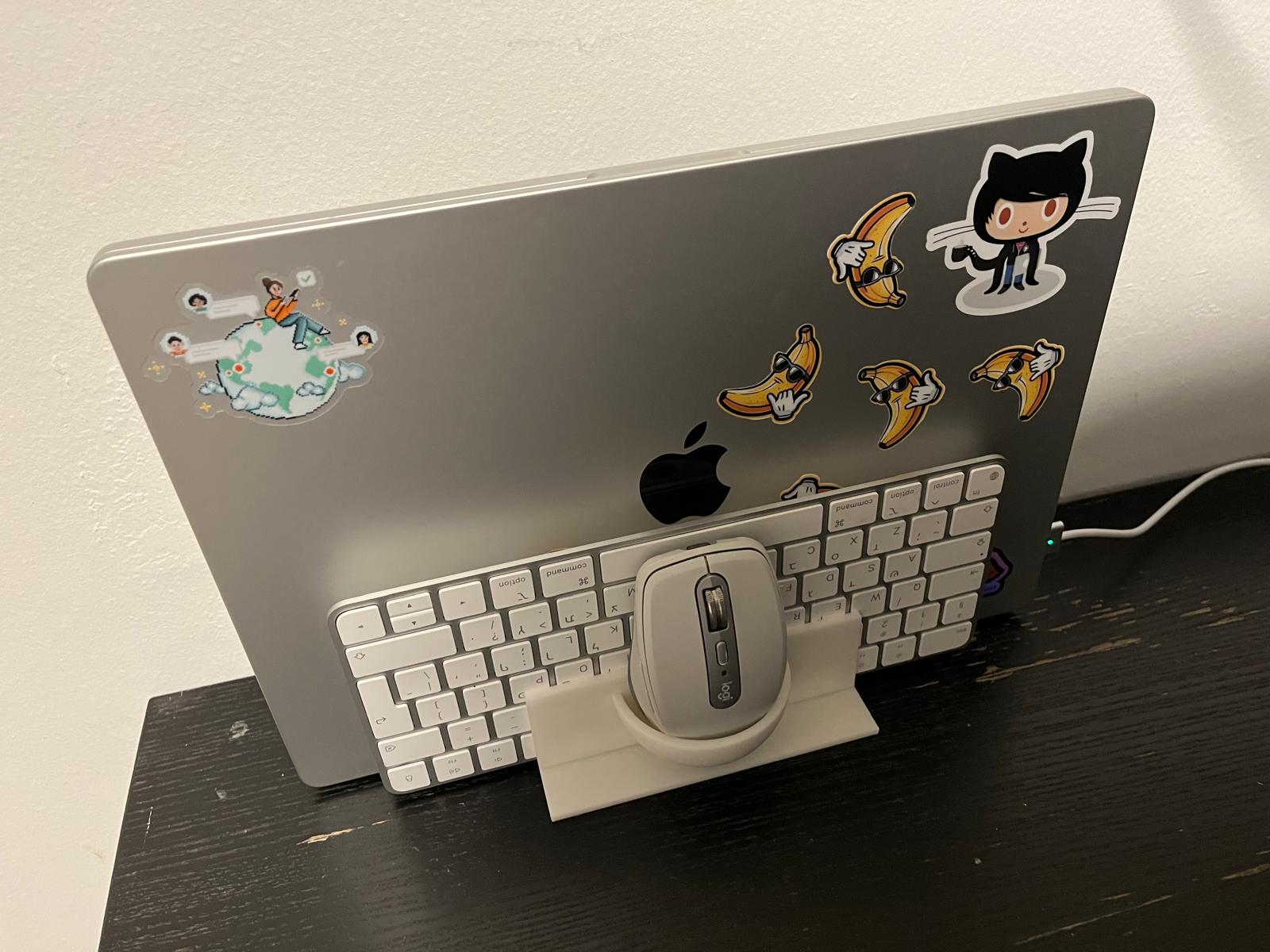 Laptop, Keyboard, and Mouse Stand