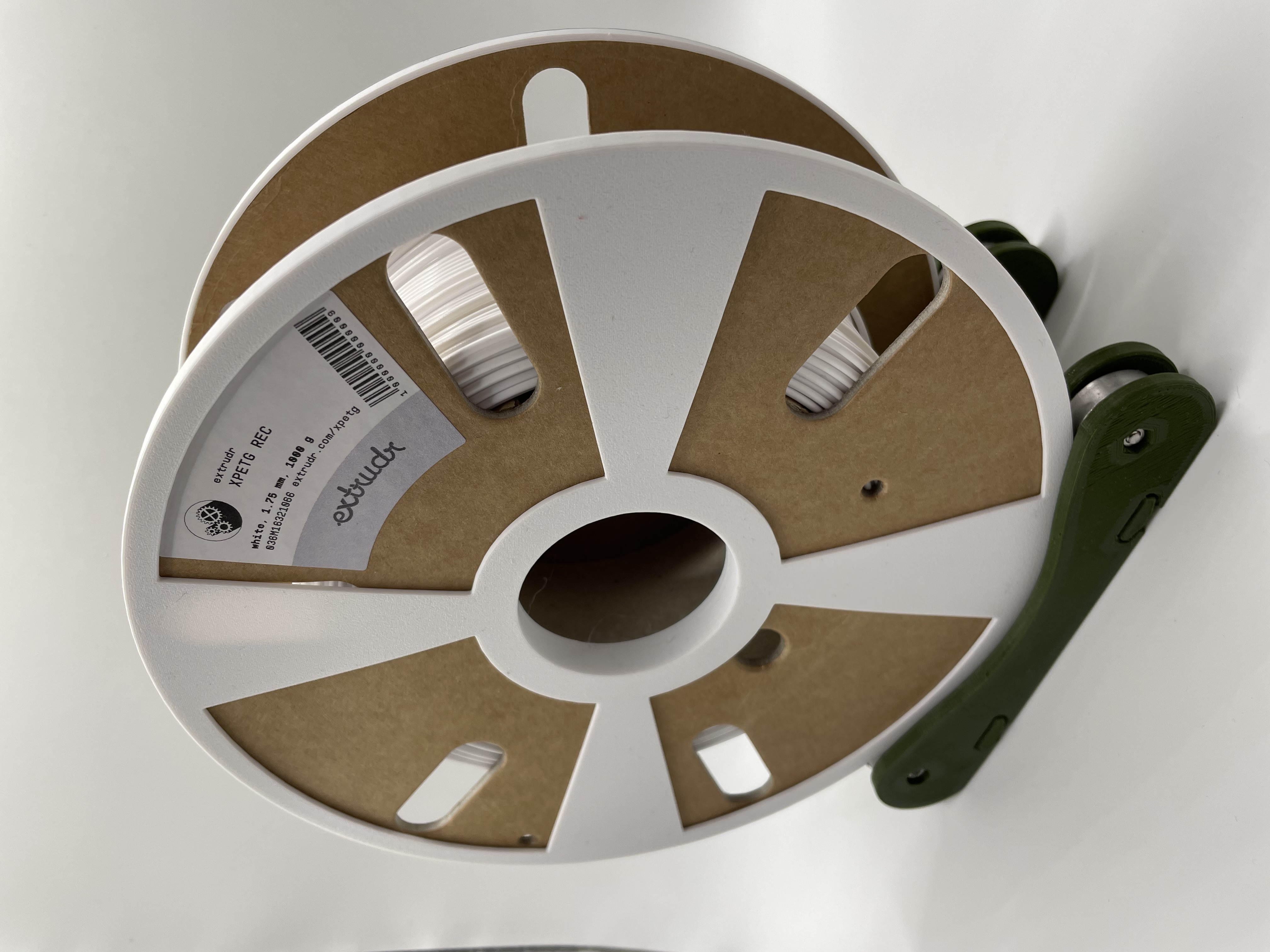 Cardboard Spool Protector (out-/inside)- Extrudr Filament - Solvespace