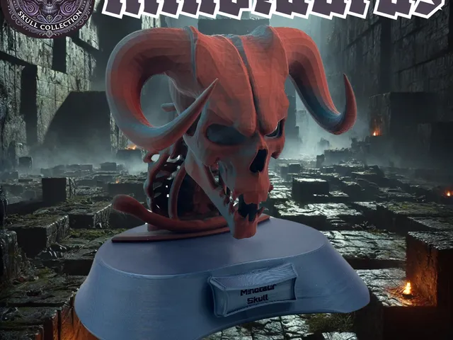 Minotaur Skull / Minotaurus Schädel