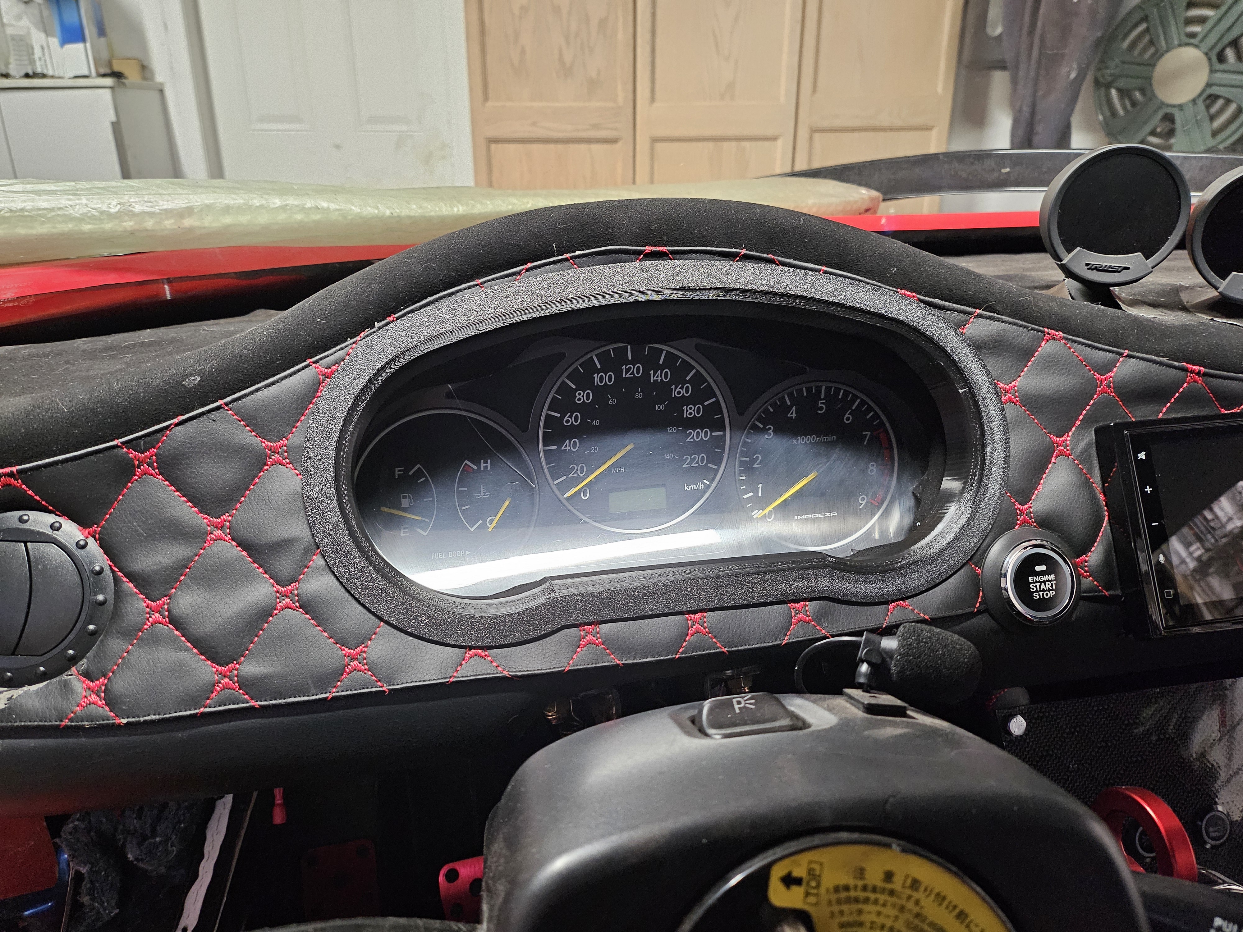 Subaru Gauge Cluster Bezel