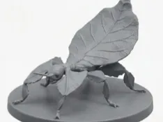 Walking Leaf Statue