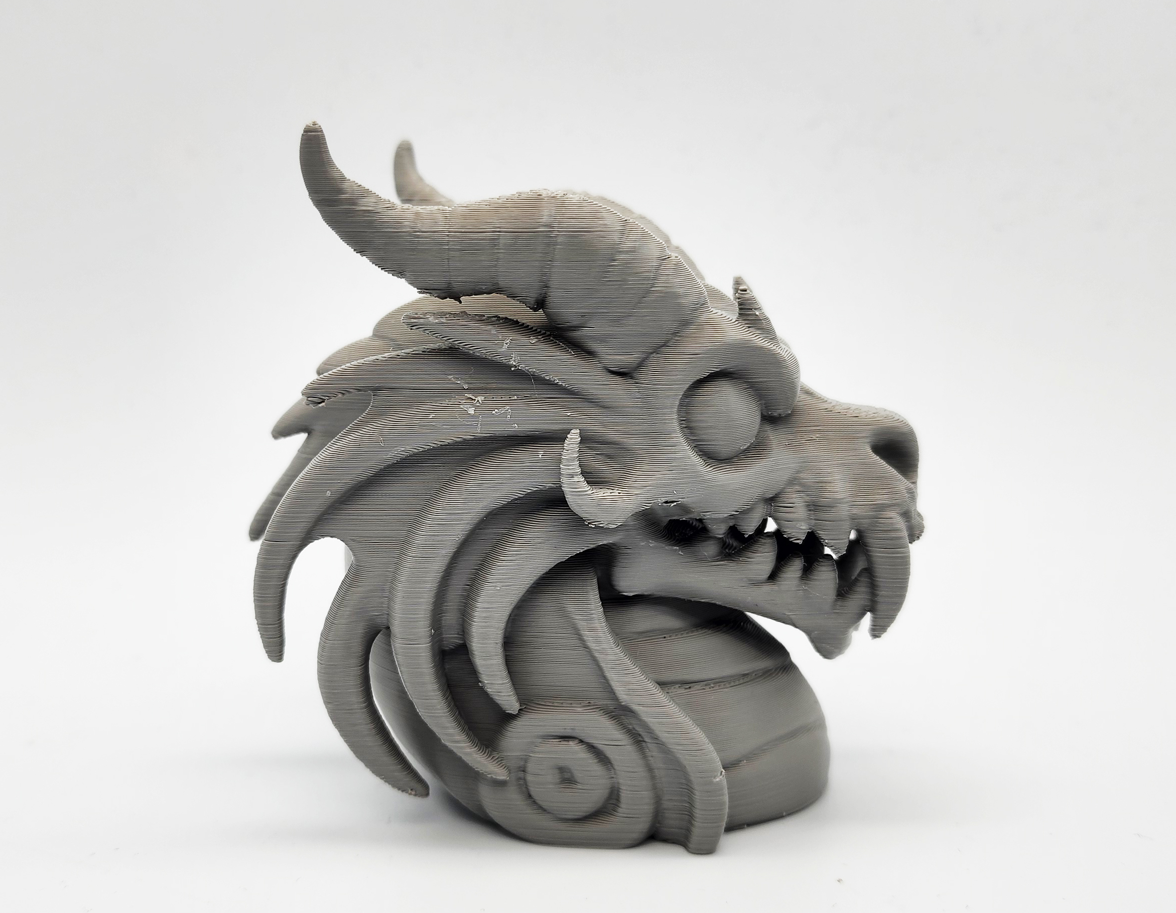 Miniatura 2 do modelo 3D Ghost Dragon Bust