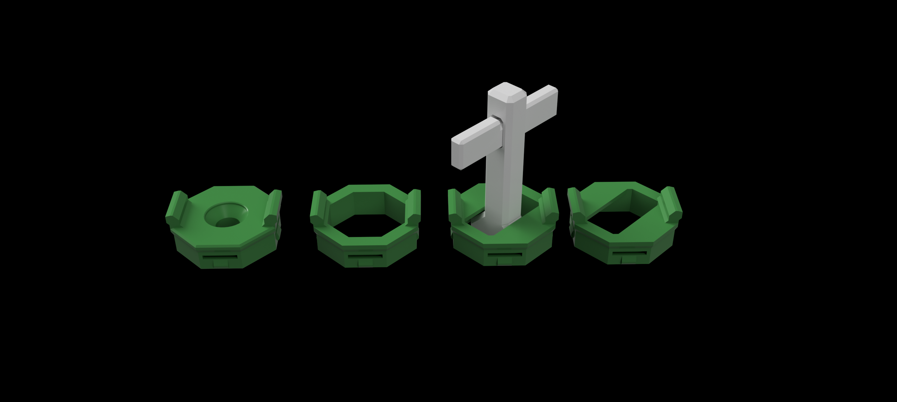 Underware channel clips for Multiboard — miniatura 3