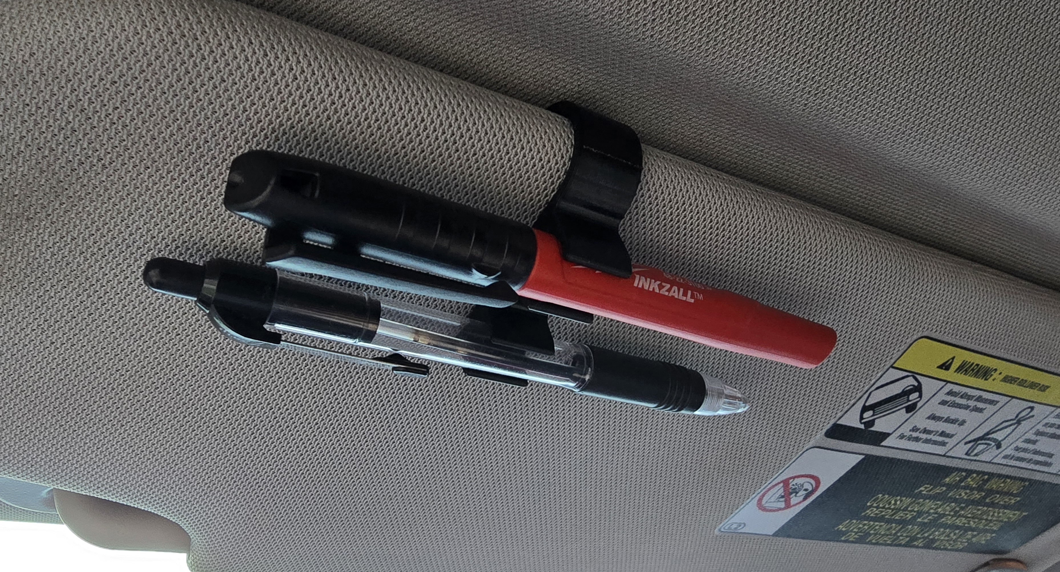Visor Sharpie/Pen Clip