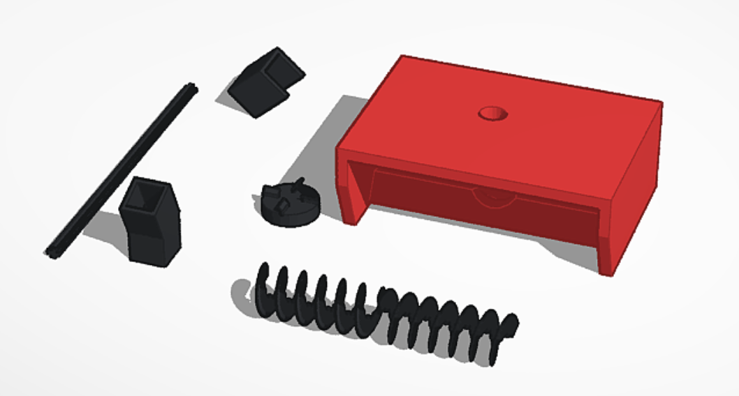 snow blower intended for rc trucks or cars (untested model)