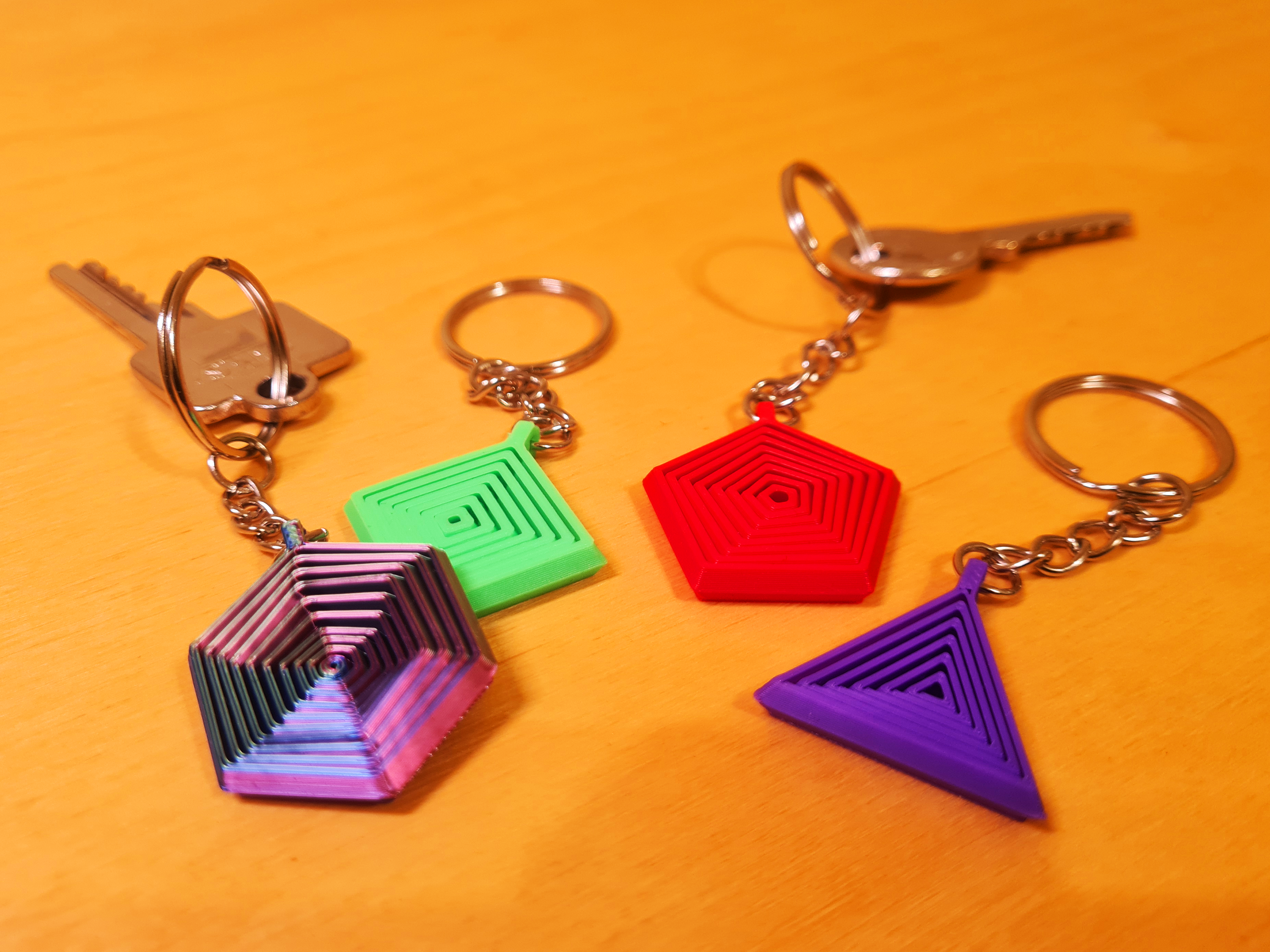 Fidget Keychain (Hexagon/Quint/Quad/Triangle) — miniatura 7