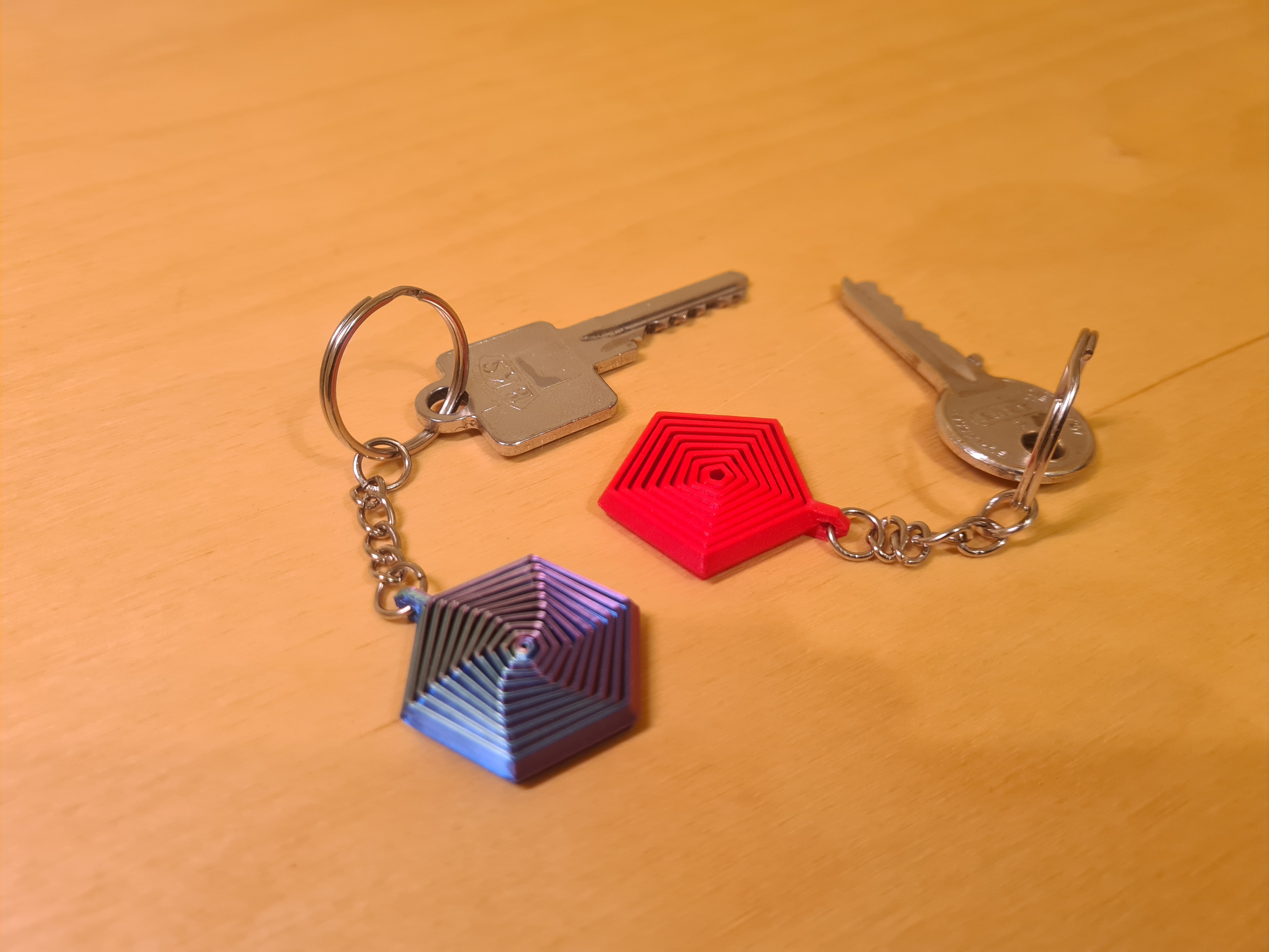 Fidget Keychain (Hexagon/Quint/Quad/Triangle) — miniatura 2
