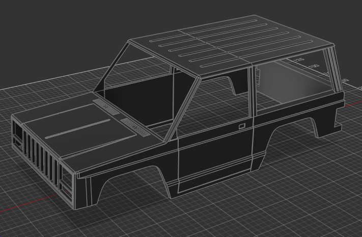 SCX24 hardbody