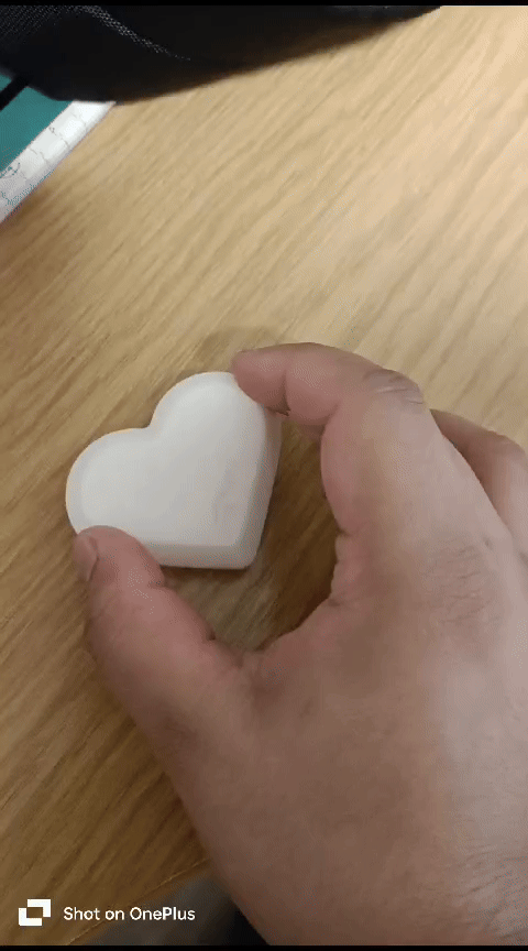 Bouncy Heart Fidget Toy – Press, Bounce, and Smile
