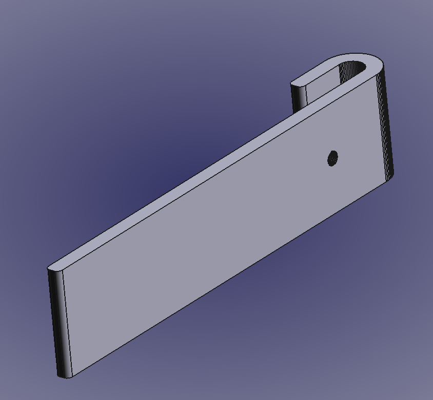 2.6 in. Grid wall panel hook