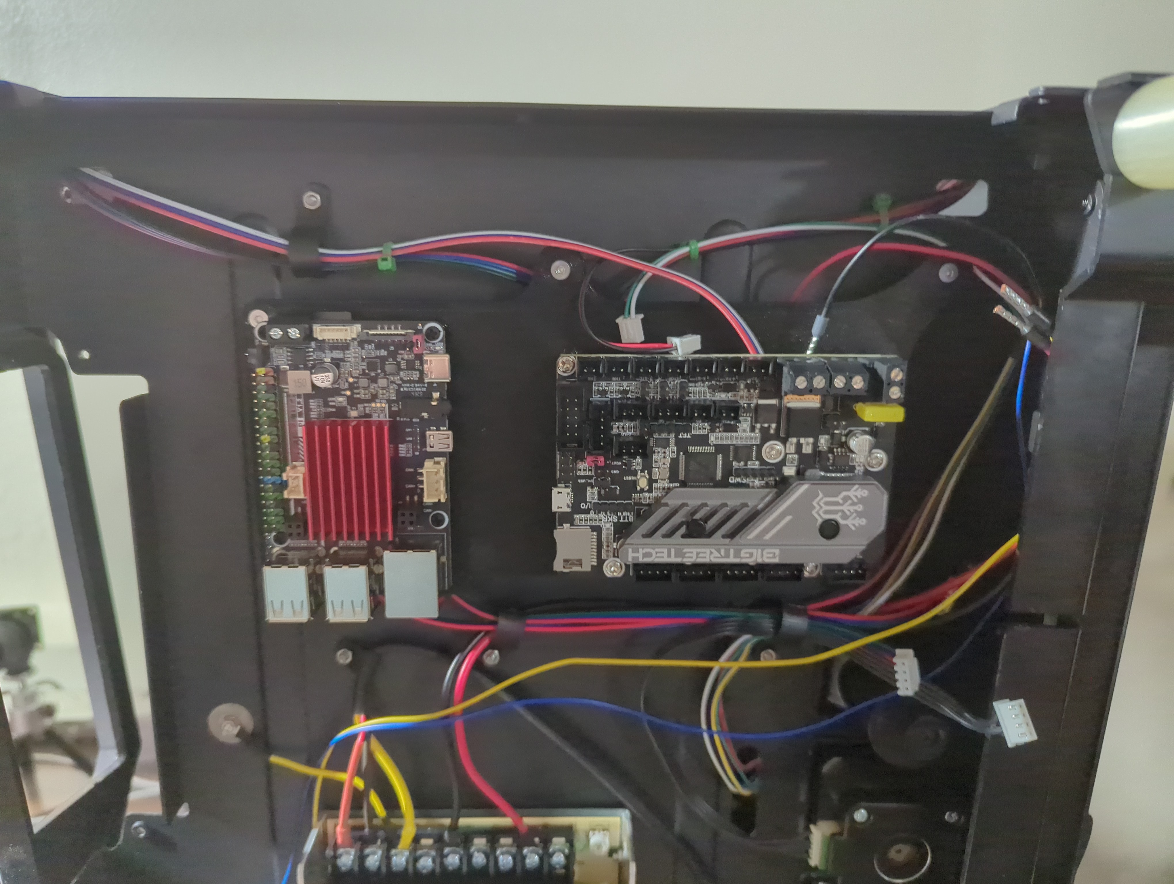 SKR E3 Mini v3 mounting bracket for Flashforge Creator Pro
