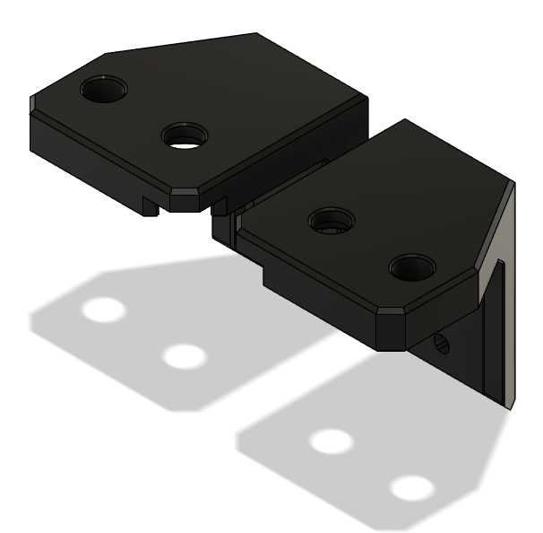 Anet A8 Z-Axis Motor Mounts for 30x30 Extrusion Frame (Bowden Setup)
