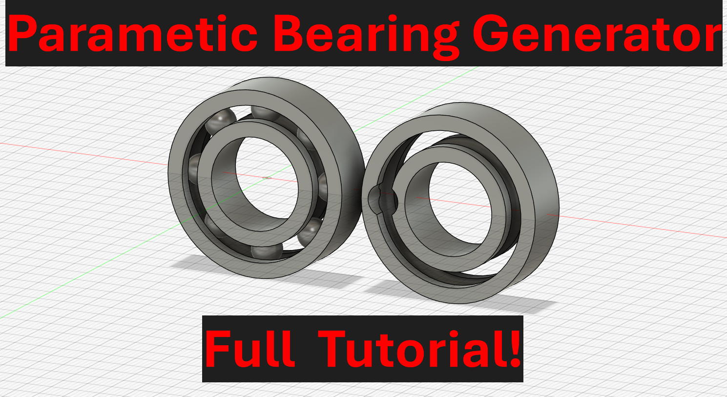 Parametric bearing generator